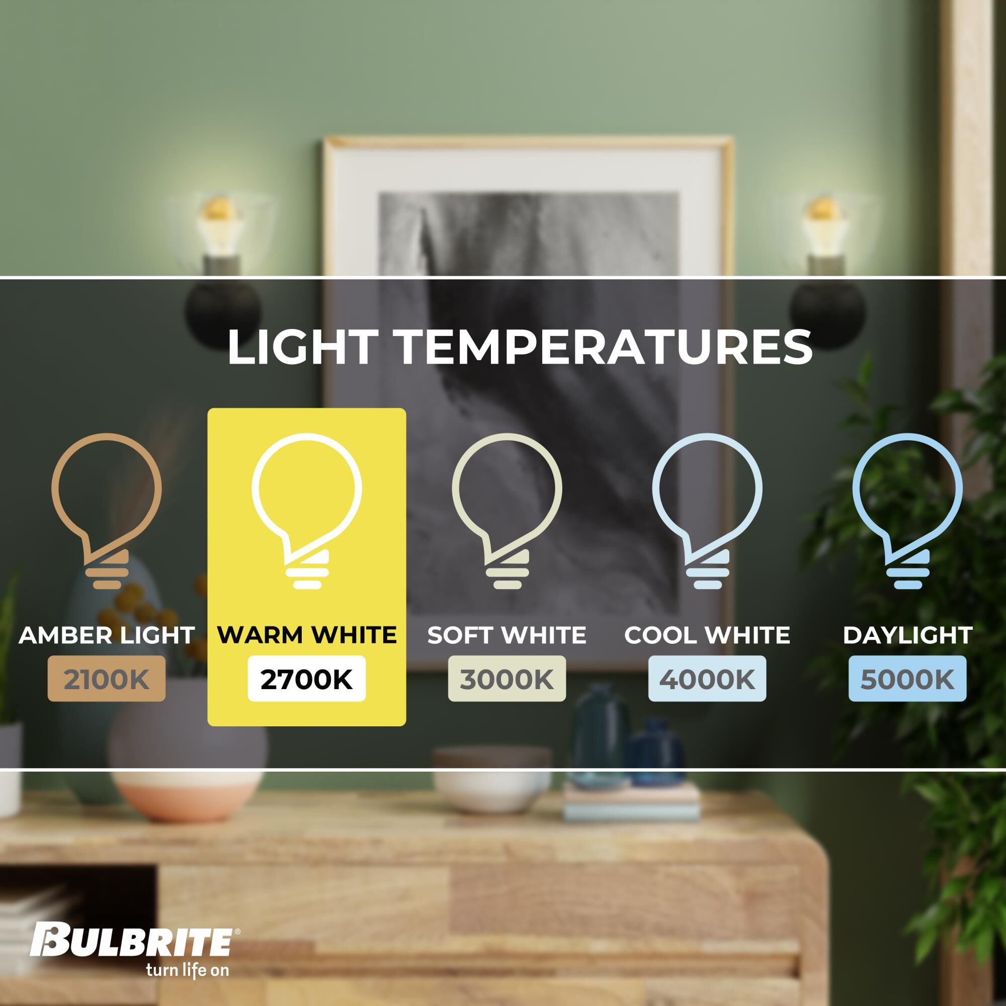 5 Watt 2700K A19 LED Light Bulb by Bulbrite