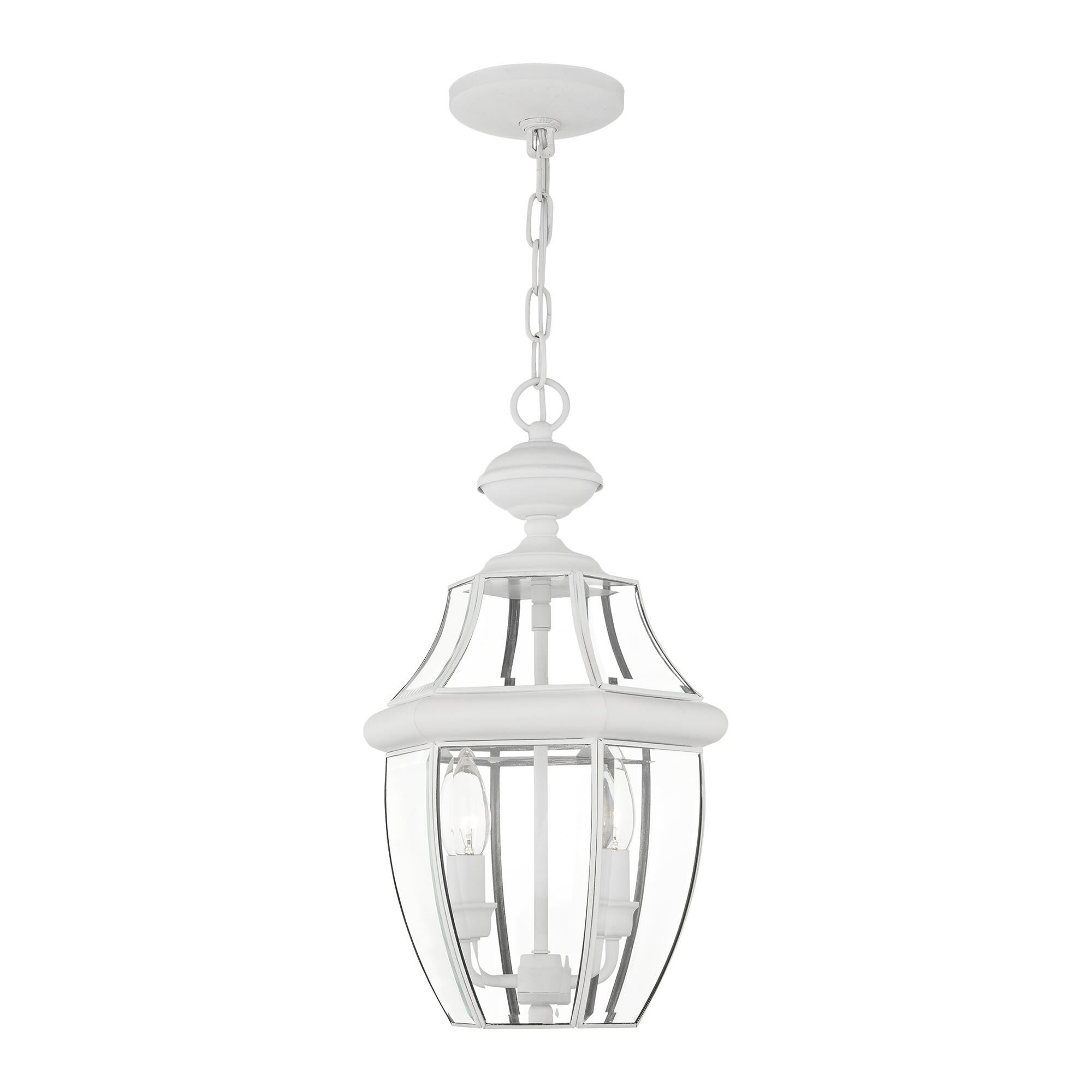 Monterey 19 Inch Tall 2 Light Outdoor Hanging Lantern by Livex Lighting