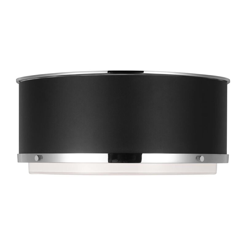 Ralph Lauren Marlowe 13 Inch 2 Light Flush Mount by Visual Comfort Studio