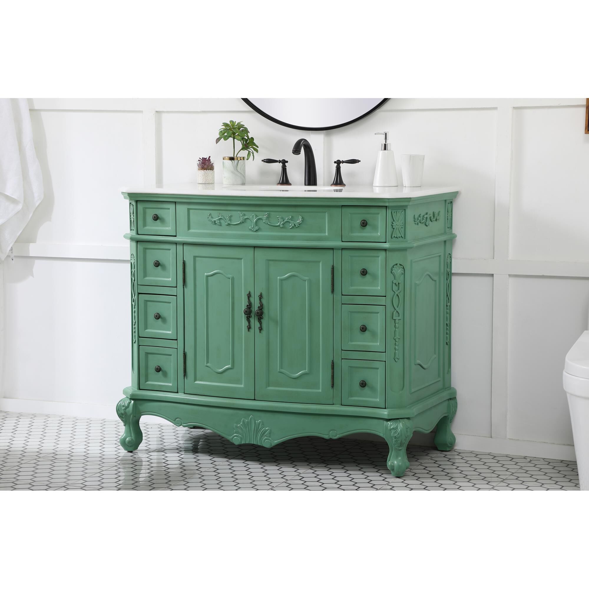 Shown in Vintage Mint finish