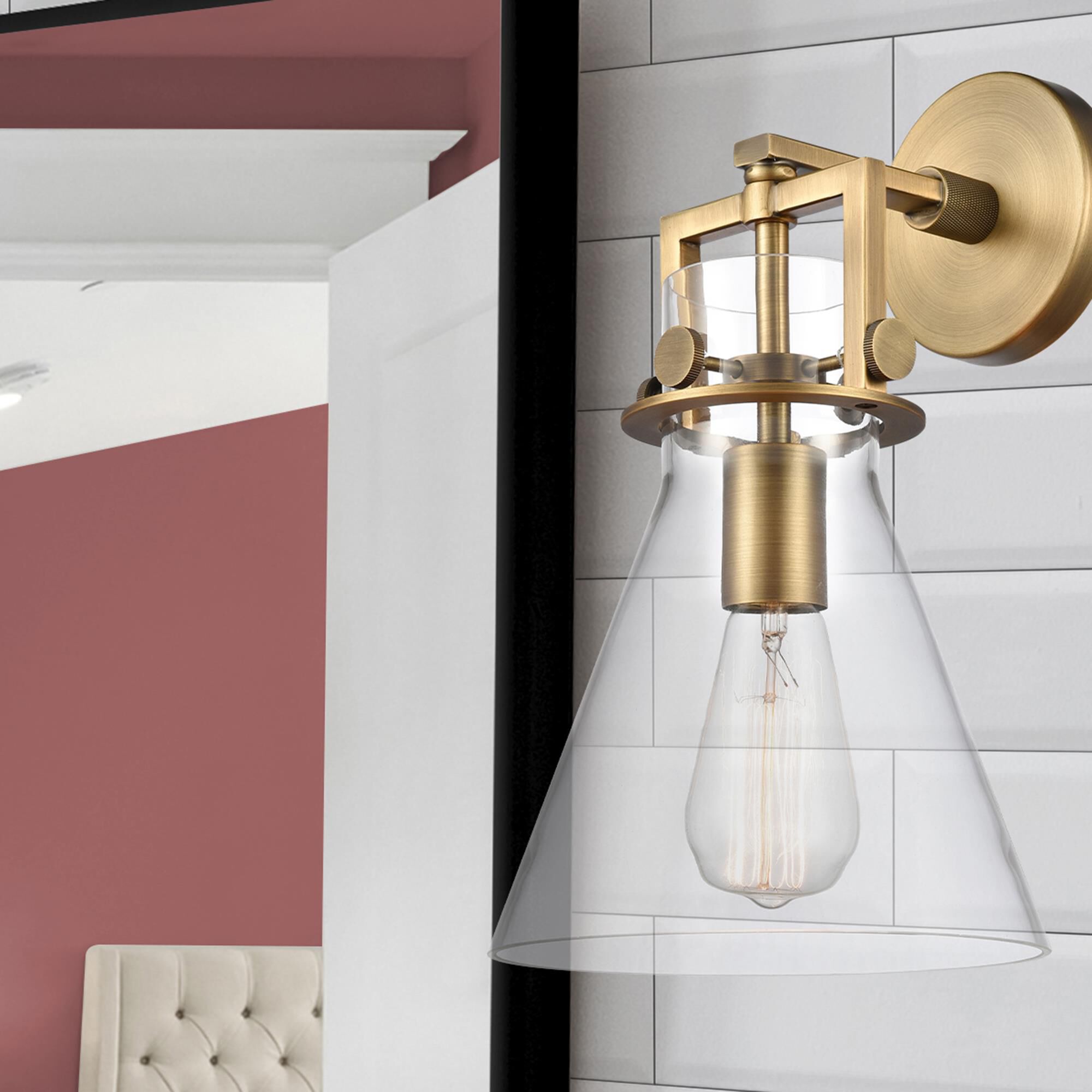 Bruno Marashlian Newton Cone 14 Inch Wall Sconce by Innovations Lighting
