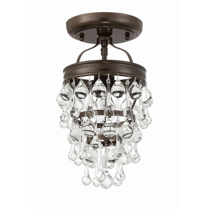 Crystorama Calypso 7 Inch Mini Chandelier
