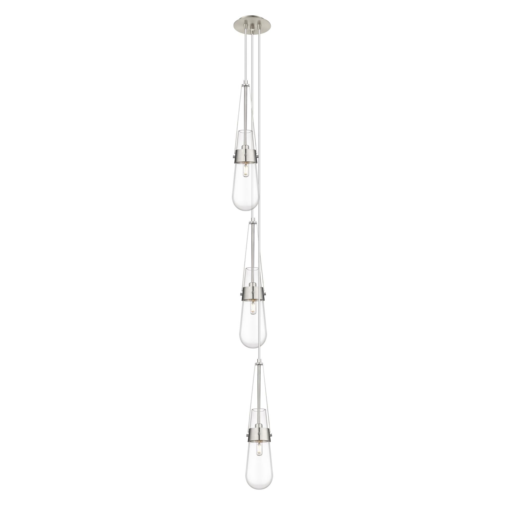 Bruno Marashlian Milan 6 Inch 3 Light Multi Light Pendant by Innovations Lighting