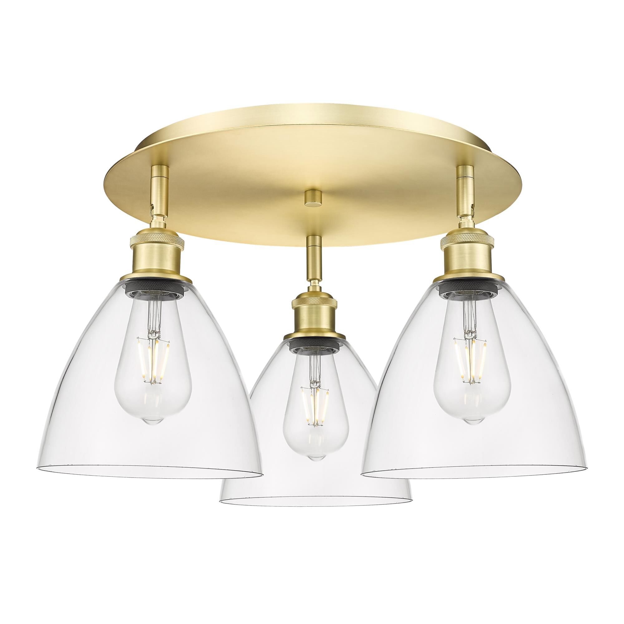 Bruno Marashlian Bristol Glass 19 Inch Flush Mount by Innovations Lighting