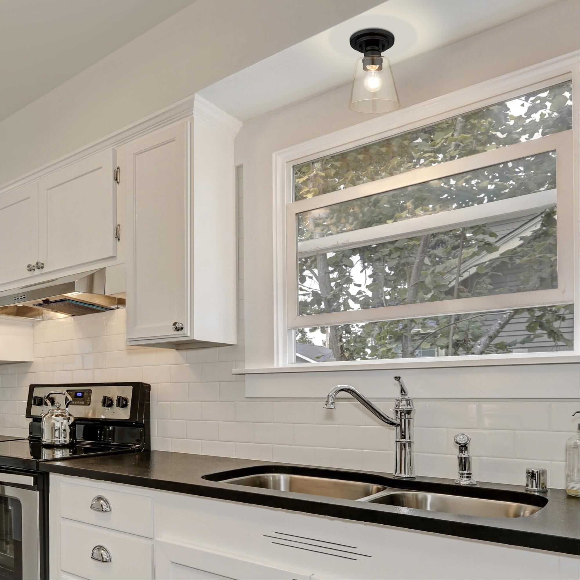 Annora 7 Inch 1 Light Flush Mount by Z-Lite