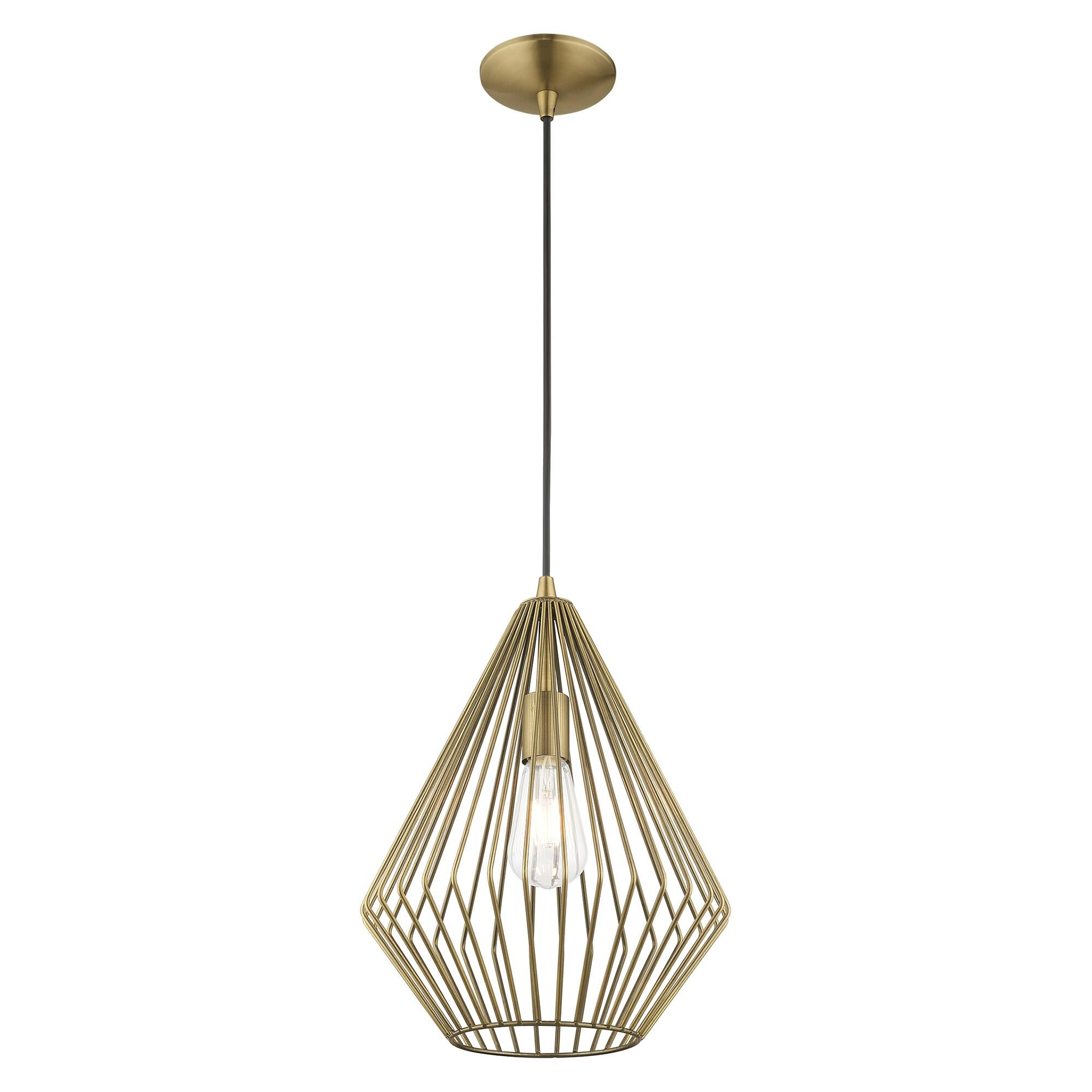 Livex Lighting Geometric Mini Pendant