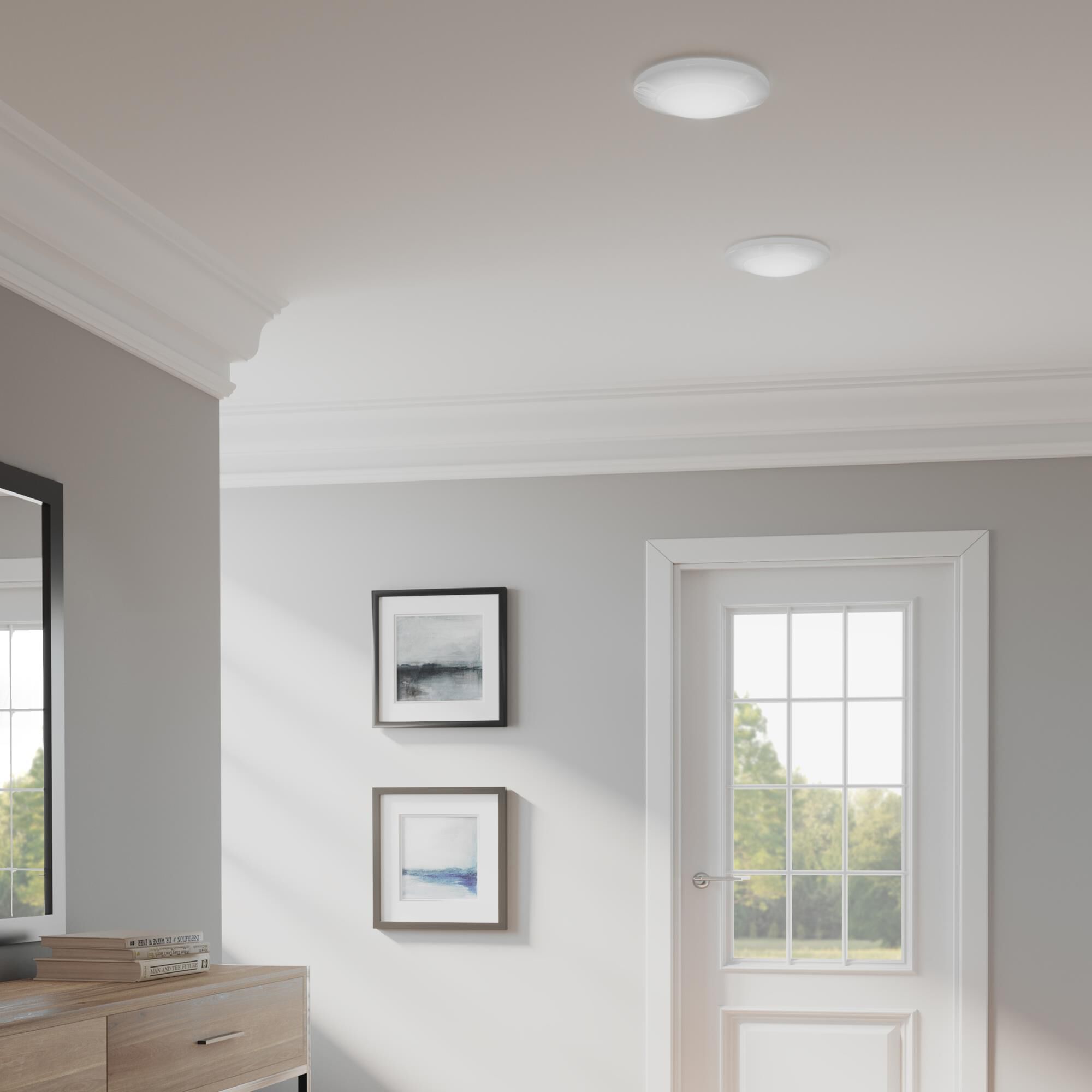 Led Flush Mount 7 Inch 1 Light LED Flush Mount by Progress Lighting