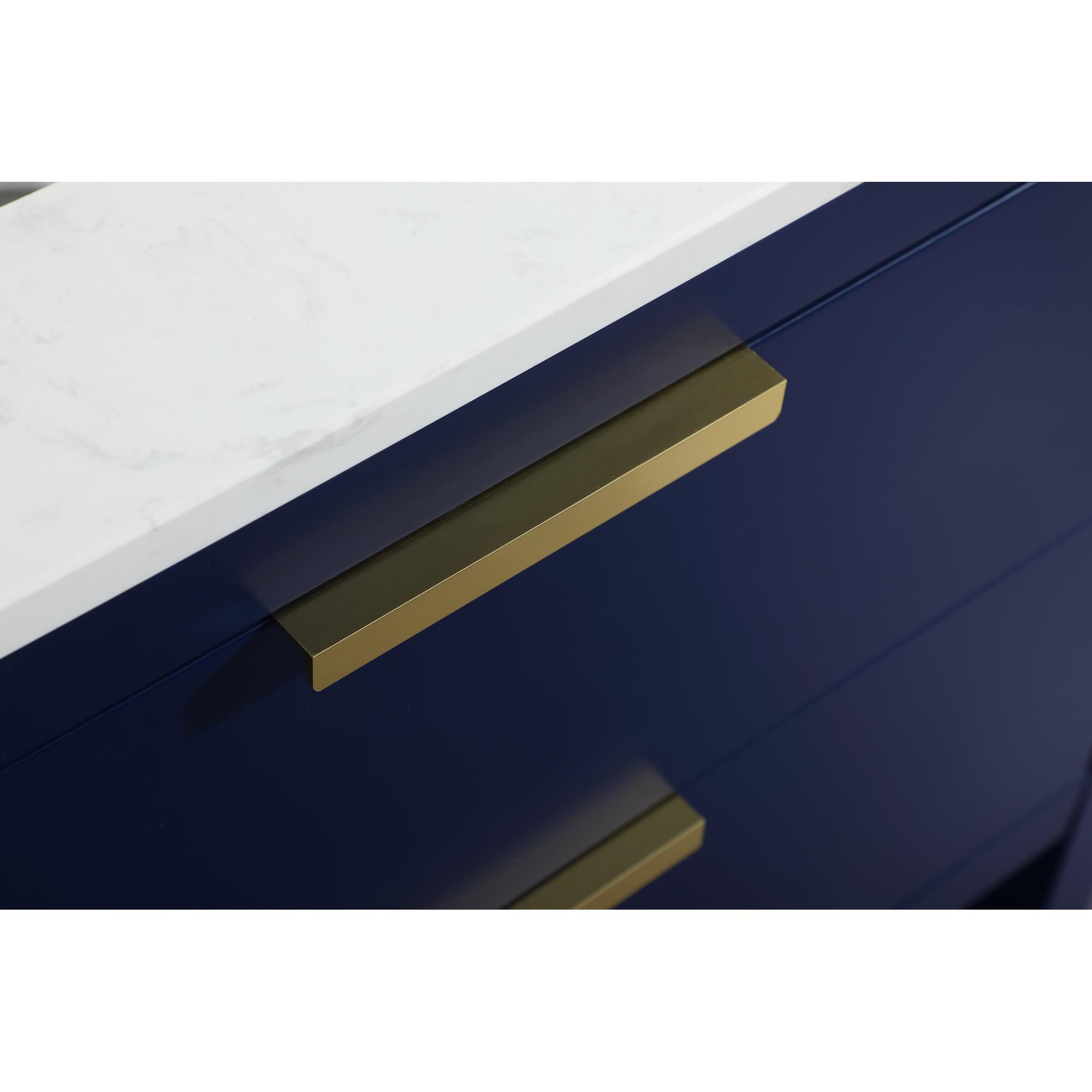 Shown in Blue finish