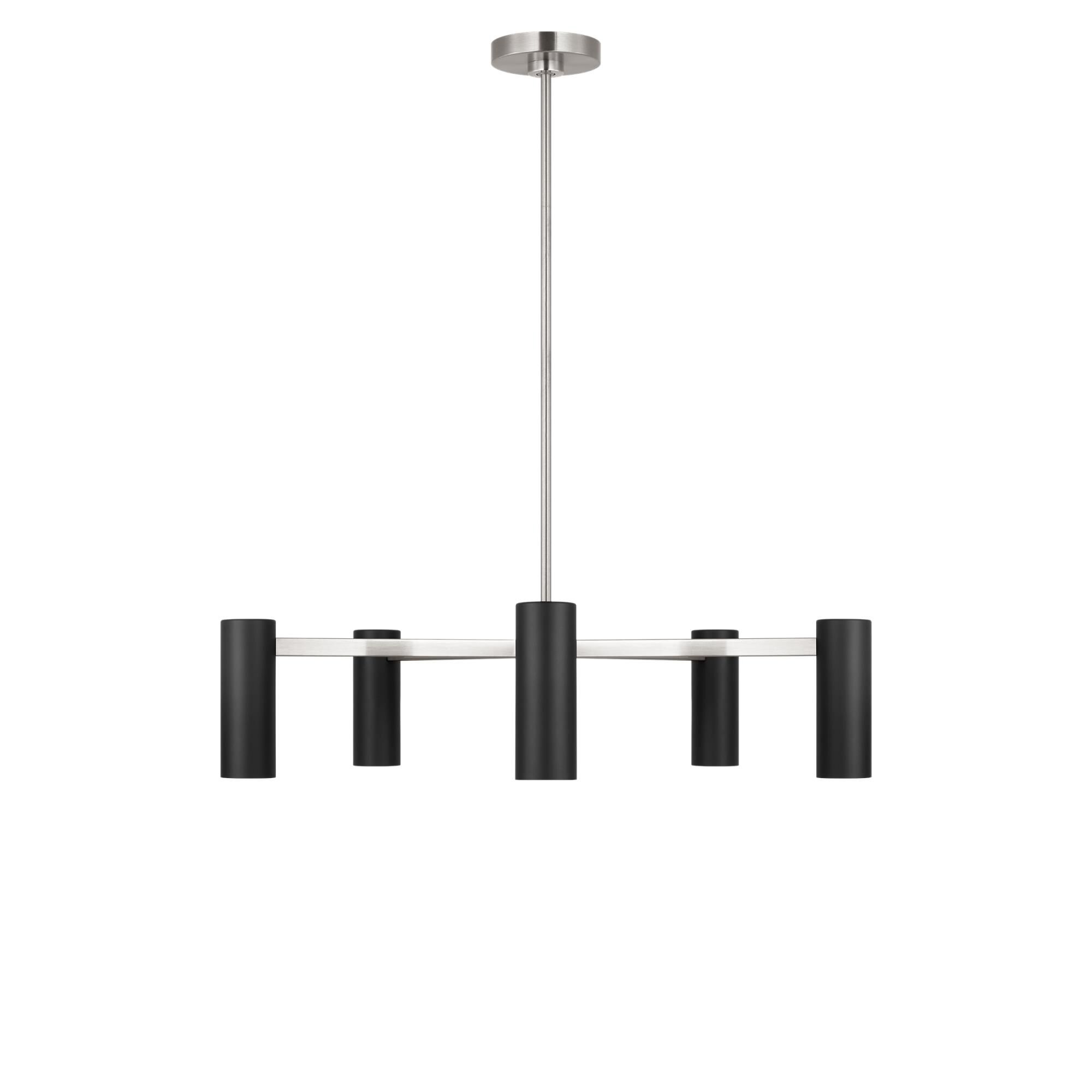 Shown in Brushed Nickel finish and Metal shade