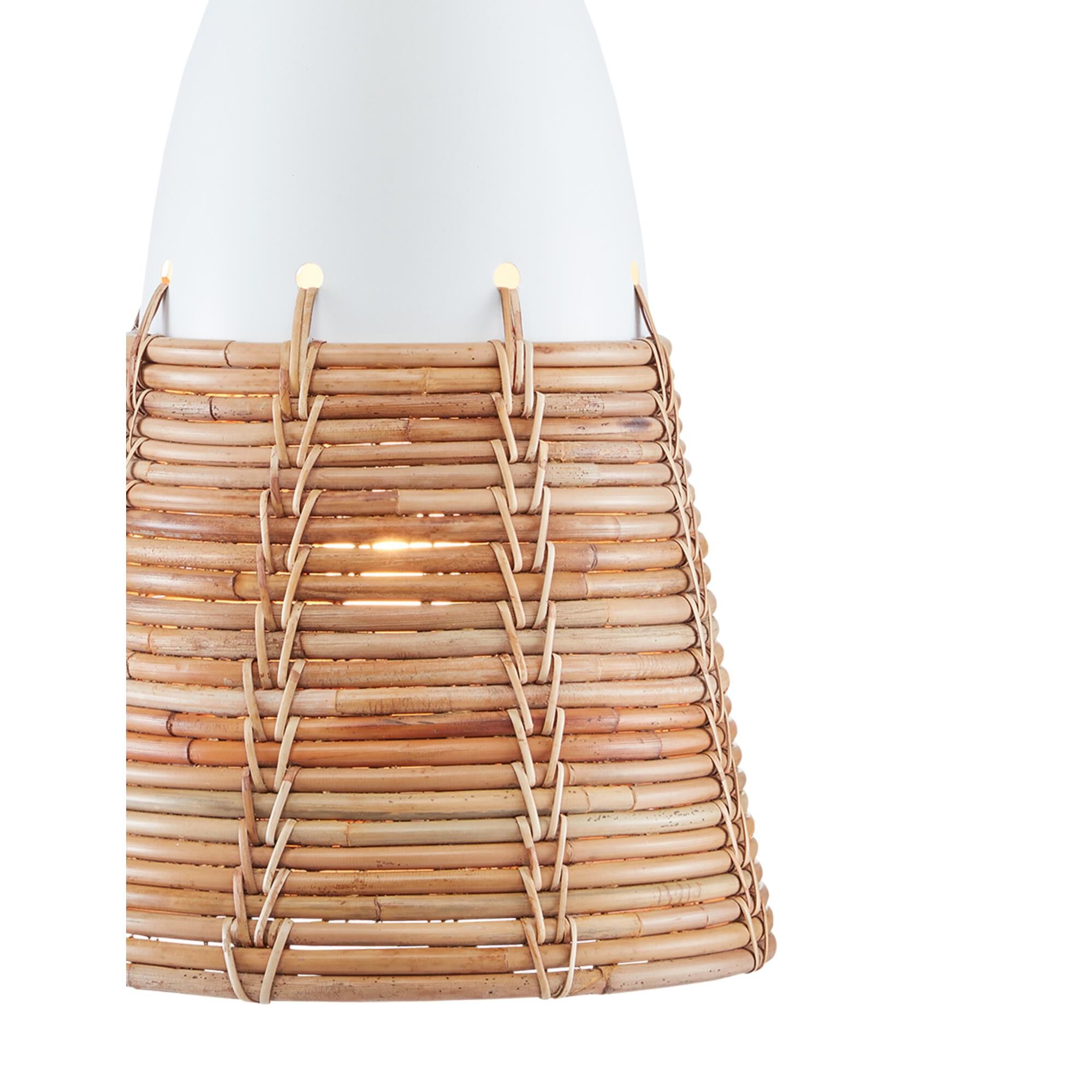 Arundo 14 Inch Large Pendant by Currey and Company