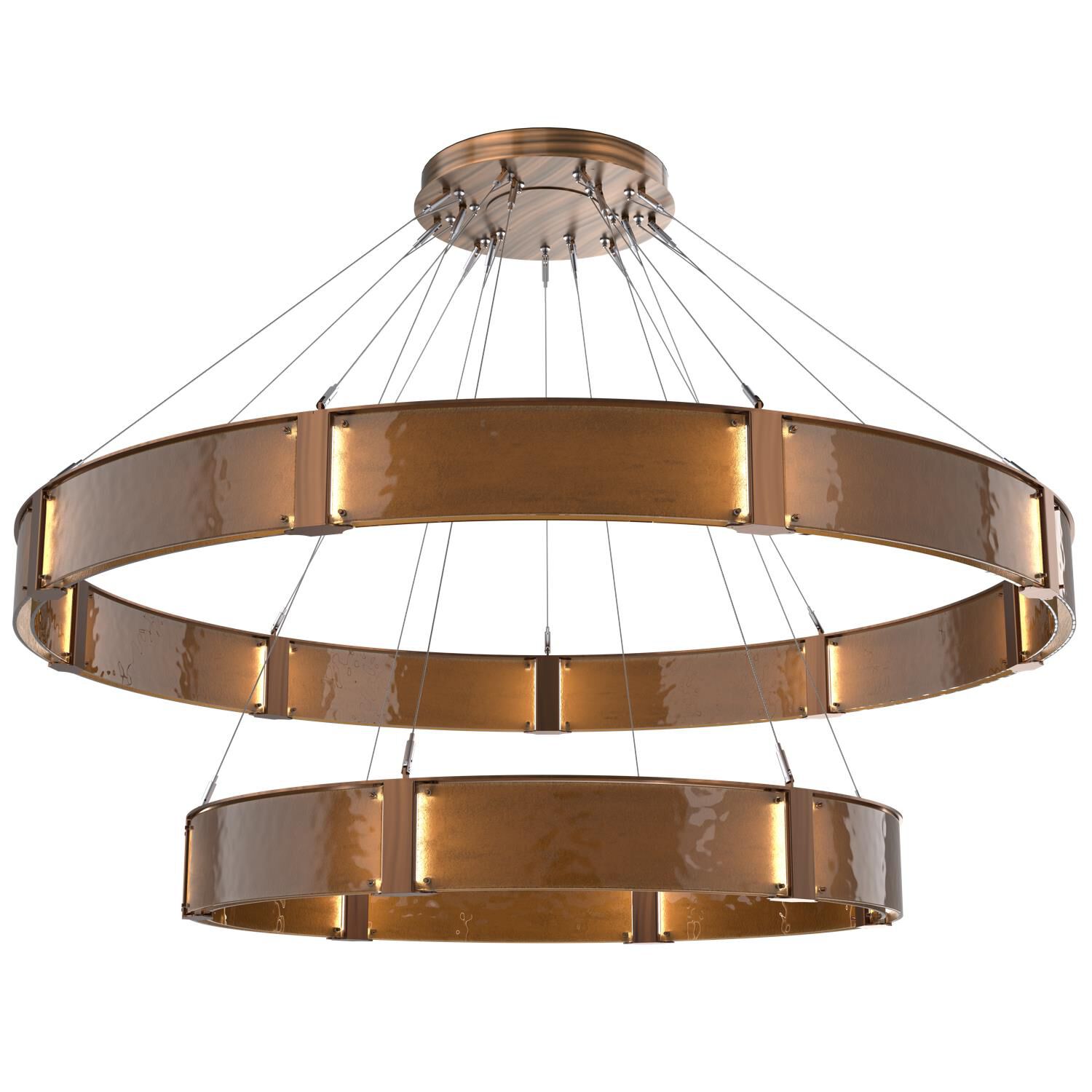 Shown in Oil Rubbed Bronze finish and Bronze Granite glass