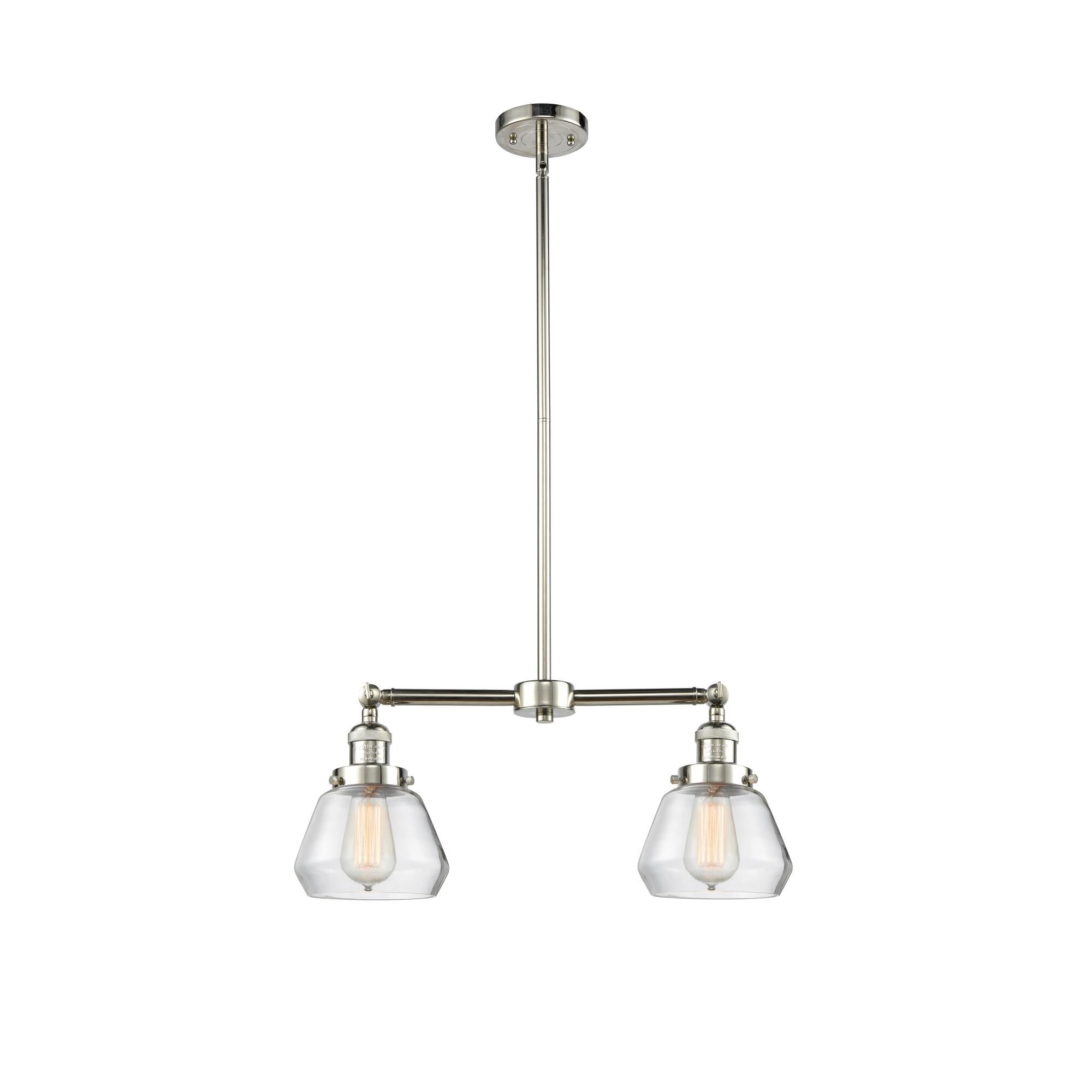 Bruno Marashlian Fulton 21 Inch 2 Light Mini Chandelier by Innovations Lighting
