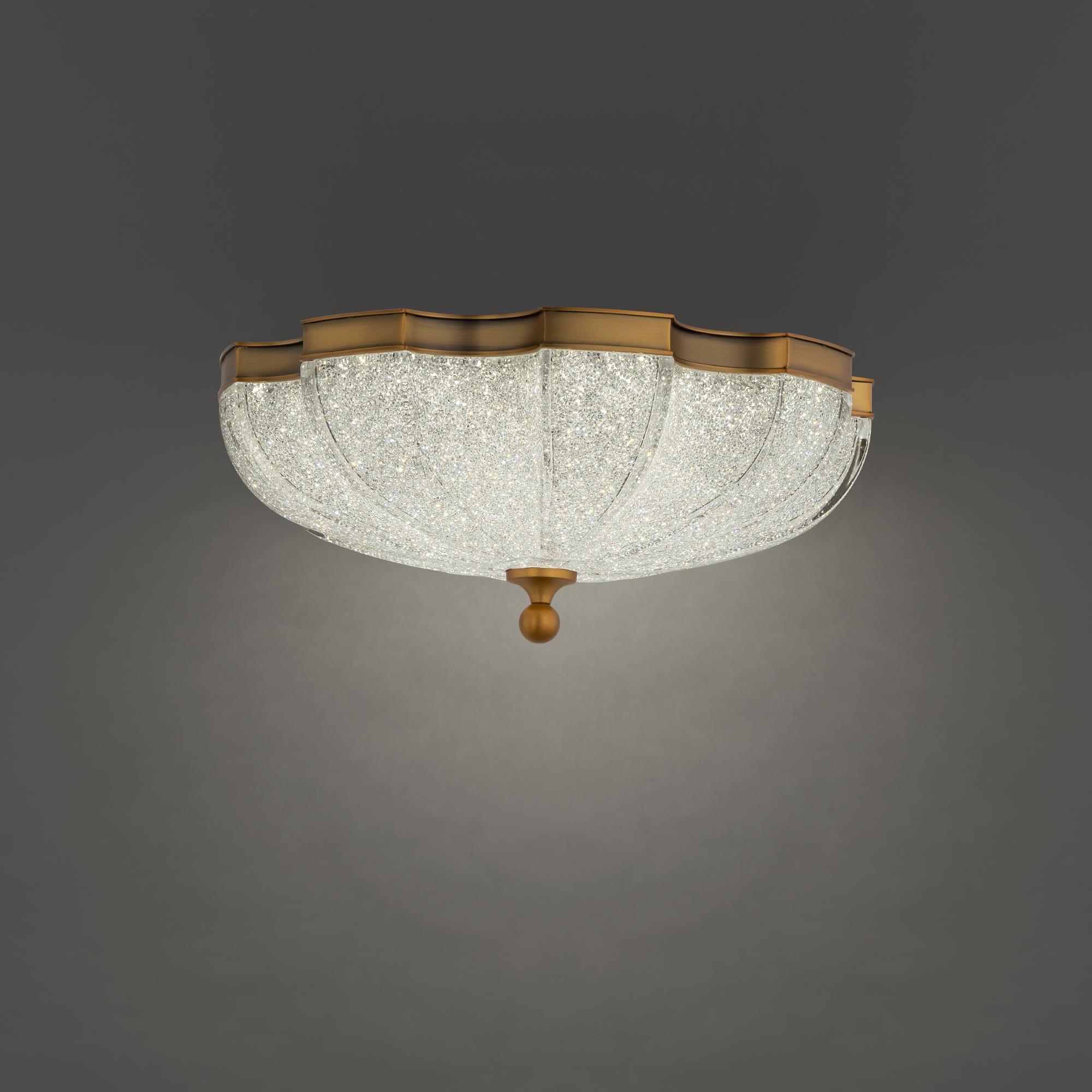 Cupola 16 Inch Flush Mount by Schonbek
