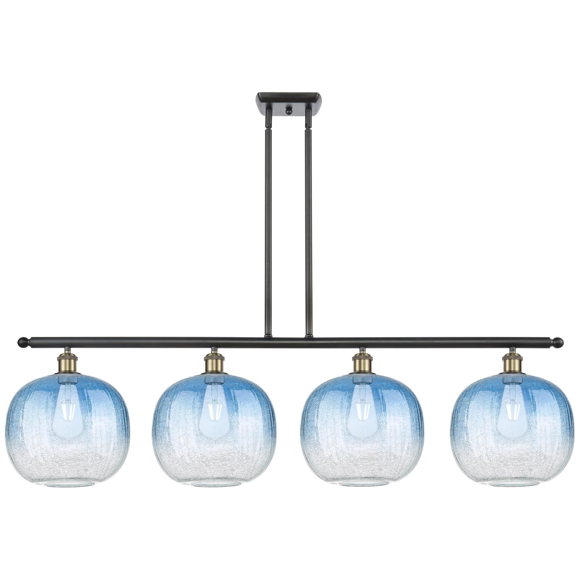 Bruno Marashlian Brookhaven Sphere 49 Inch Linear Suspension Light by Innovations Lighting