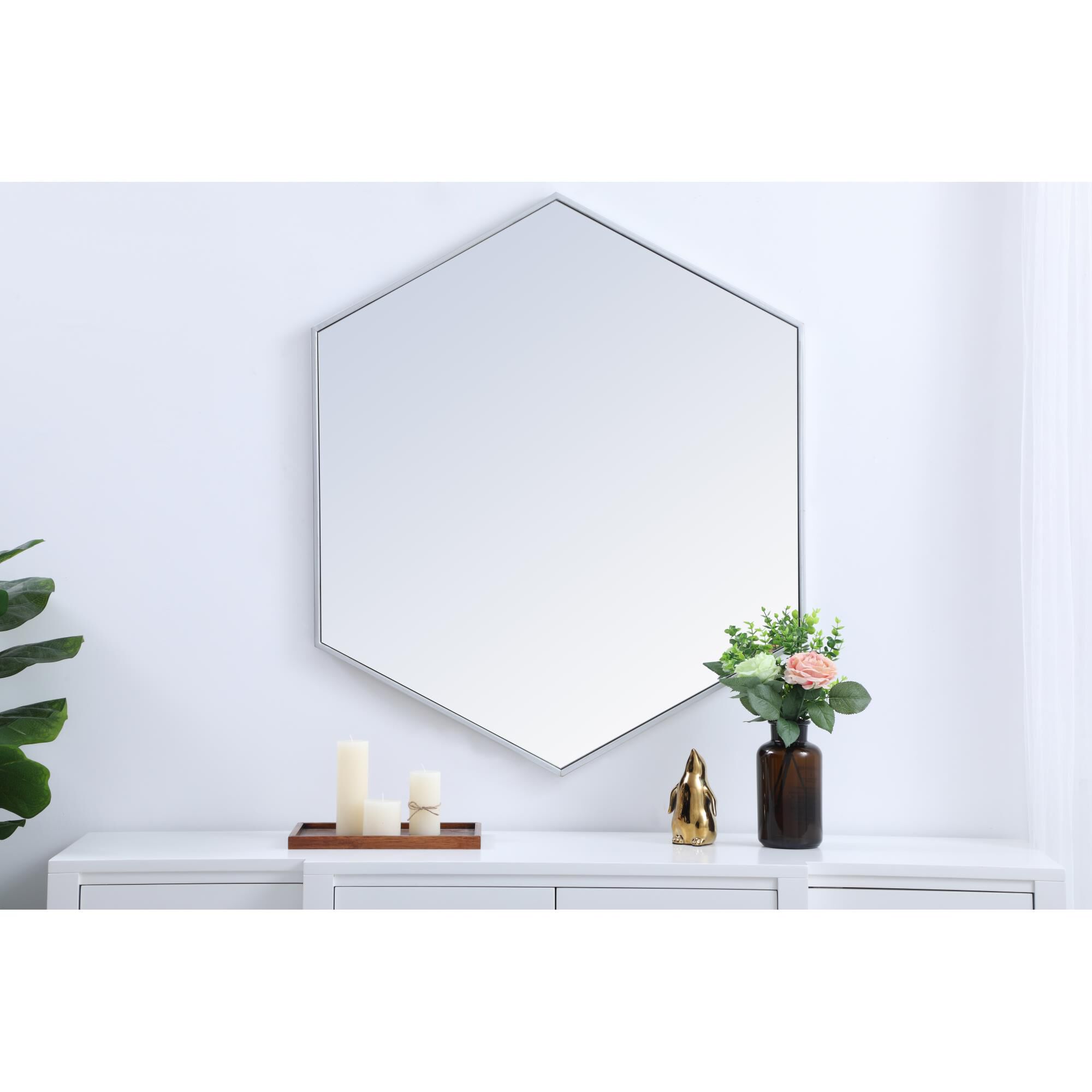 Shown in Silver finish