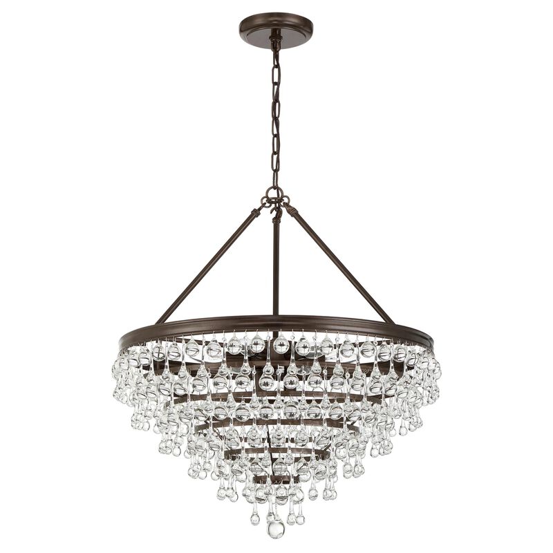Calypso 27 Inch Chandelier by Crystorama