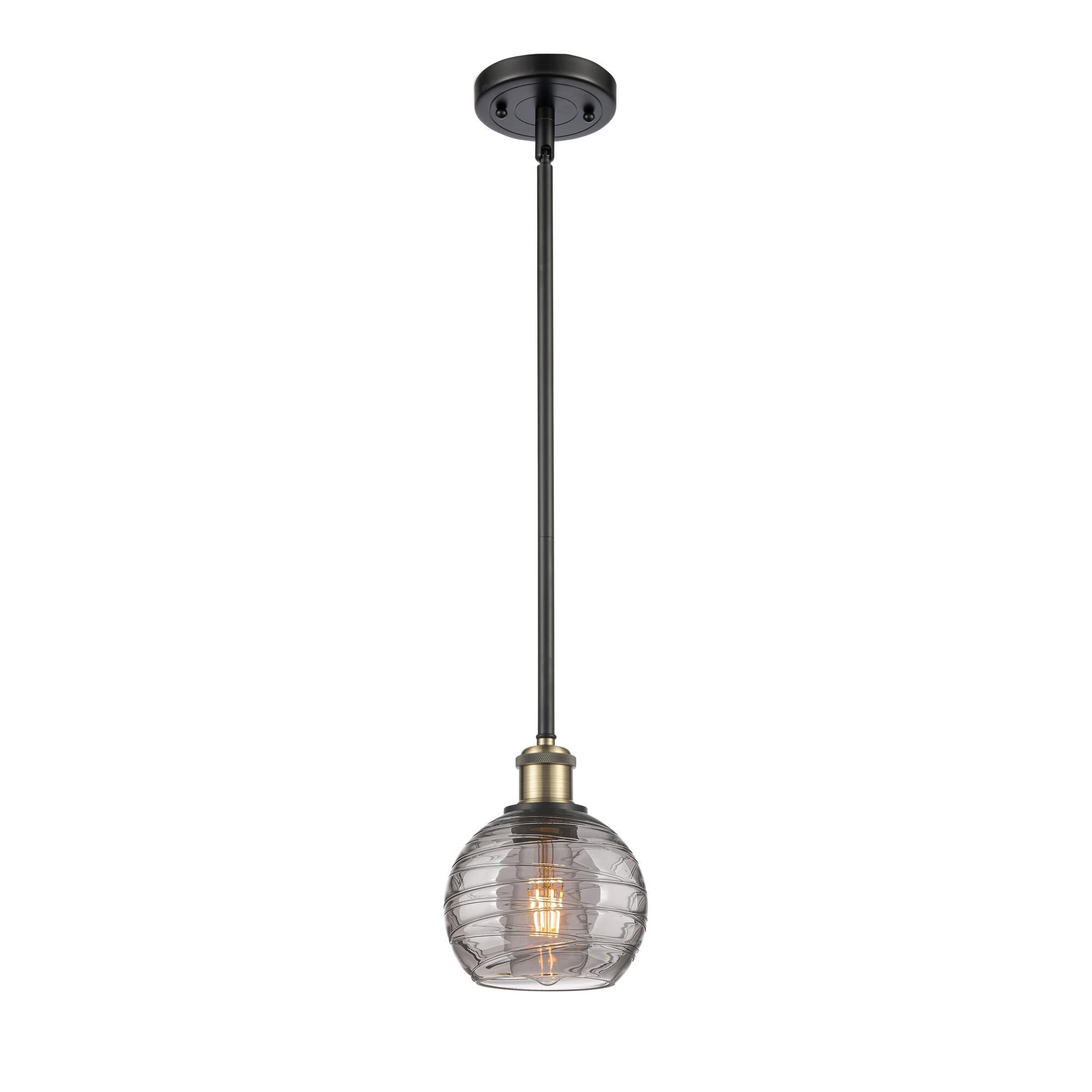 Bruno Marashlian Athens Deco Swirl 6 Inch Mini Pendant by Innovations Lighting