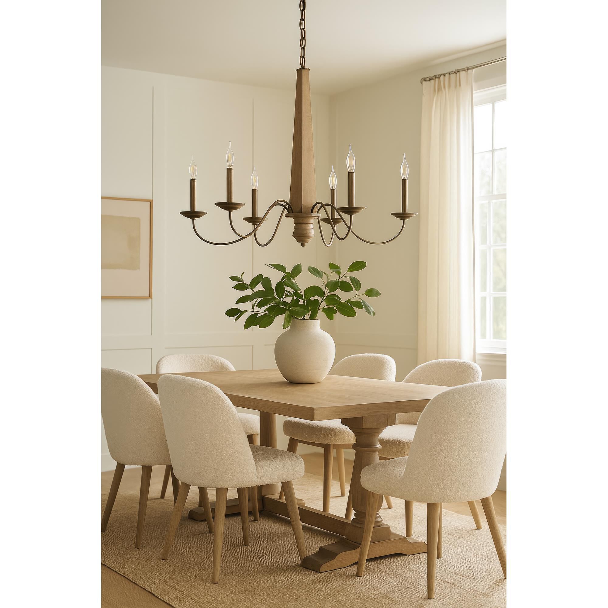Ciana Lighting Dinner At 38 Inch Chandelier by Varaluz