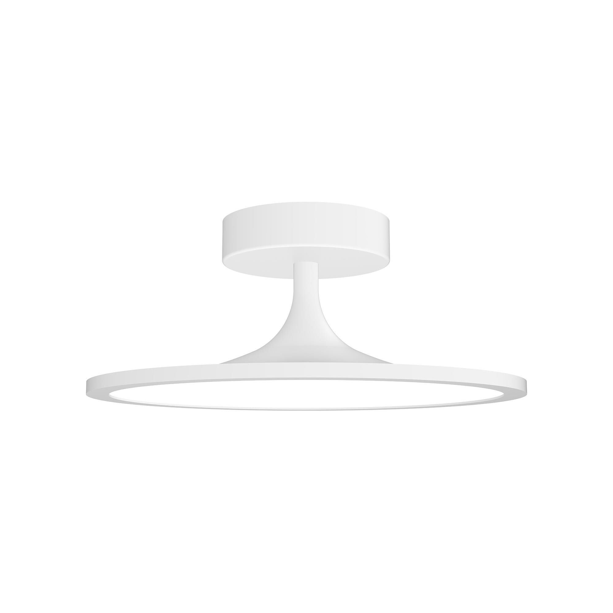 Alan Pepin Issa 12 Inch Semi Flush Mount by Alora Mood