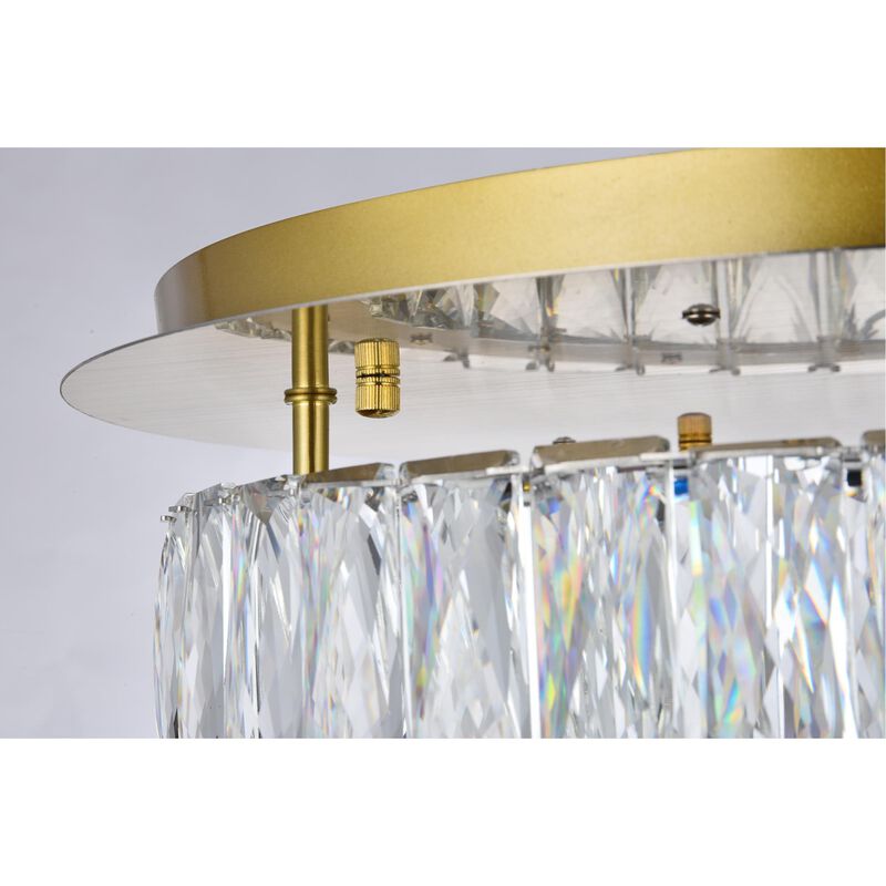 Monroe Semi Flush Mount by Elegant Lighting