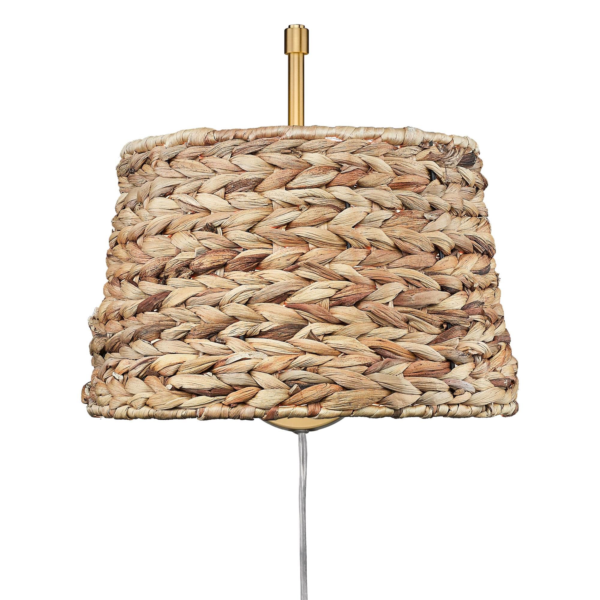 Shown in Woven Sweet Grass finish and Woven Sweet Grass shade