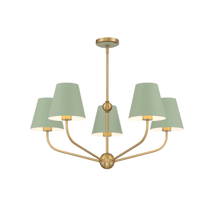 Xavier 28 Inch Chandelier by Crystorama