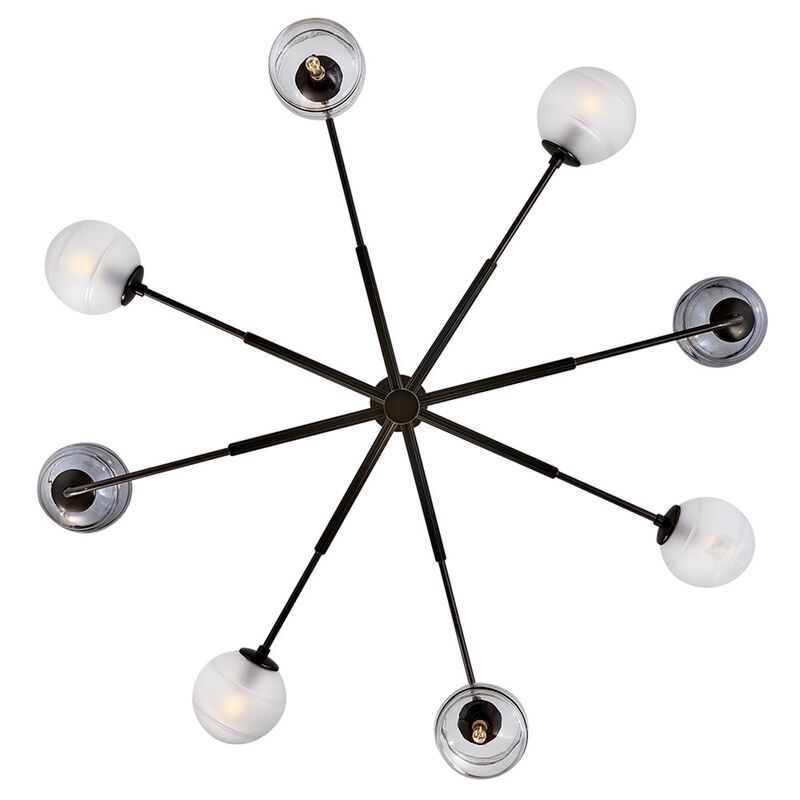 Oberon  48 Inch Linear Suspension Light by Fredrick Ramond