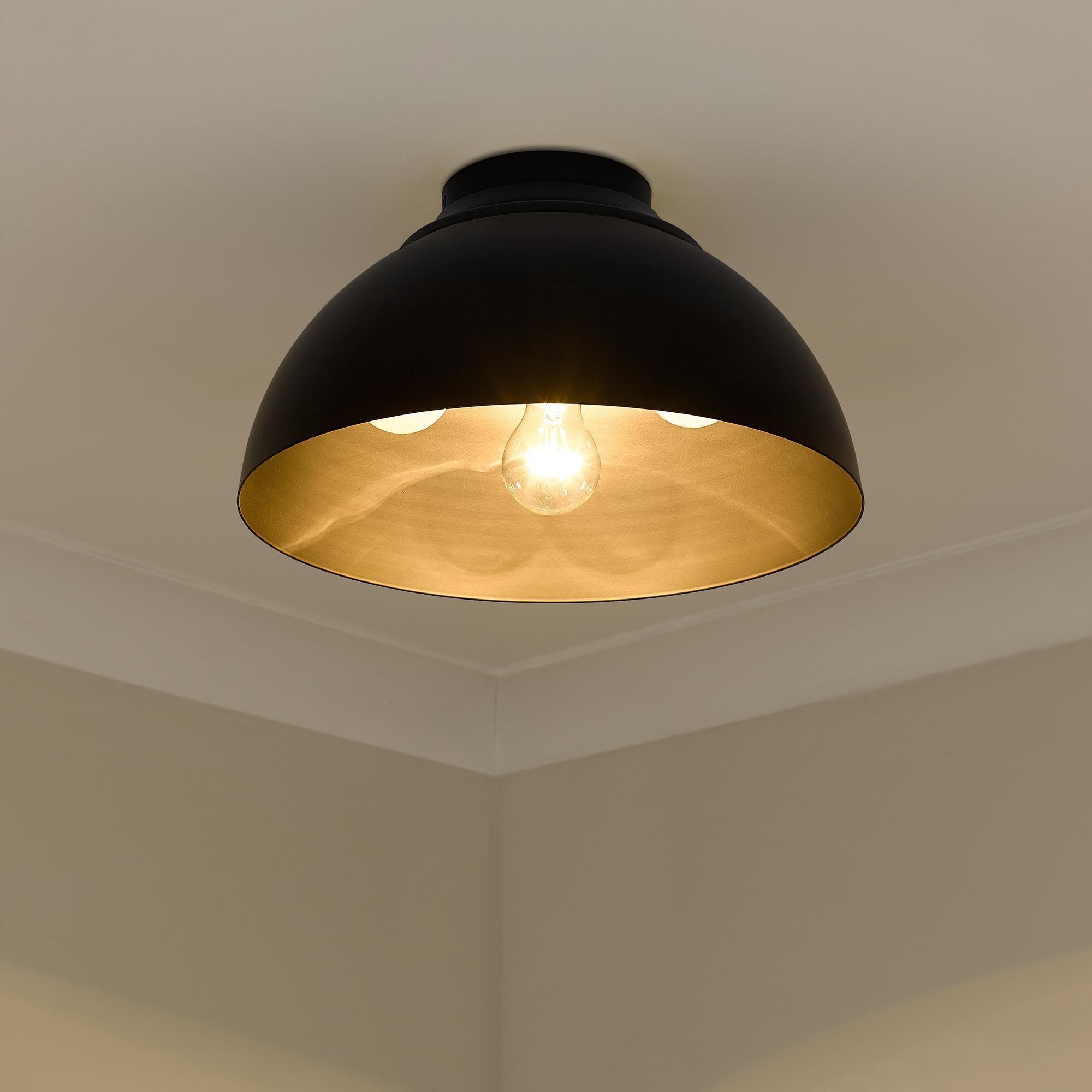Zoey 8 Inch Flush Mount by Golden Lighting