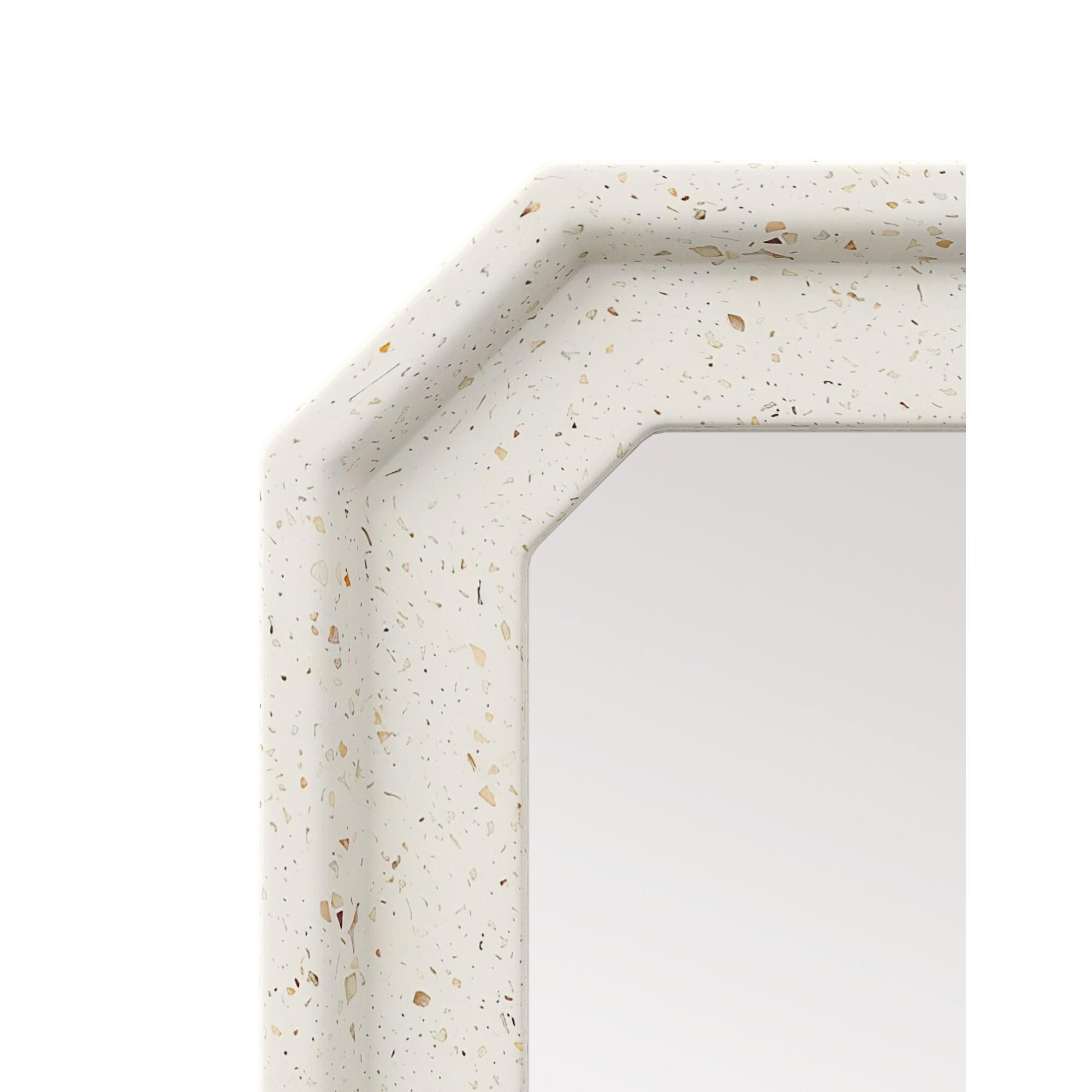 Shown in Ivory Terrazzo finish
