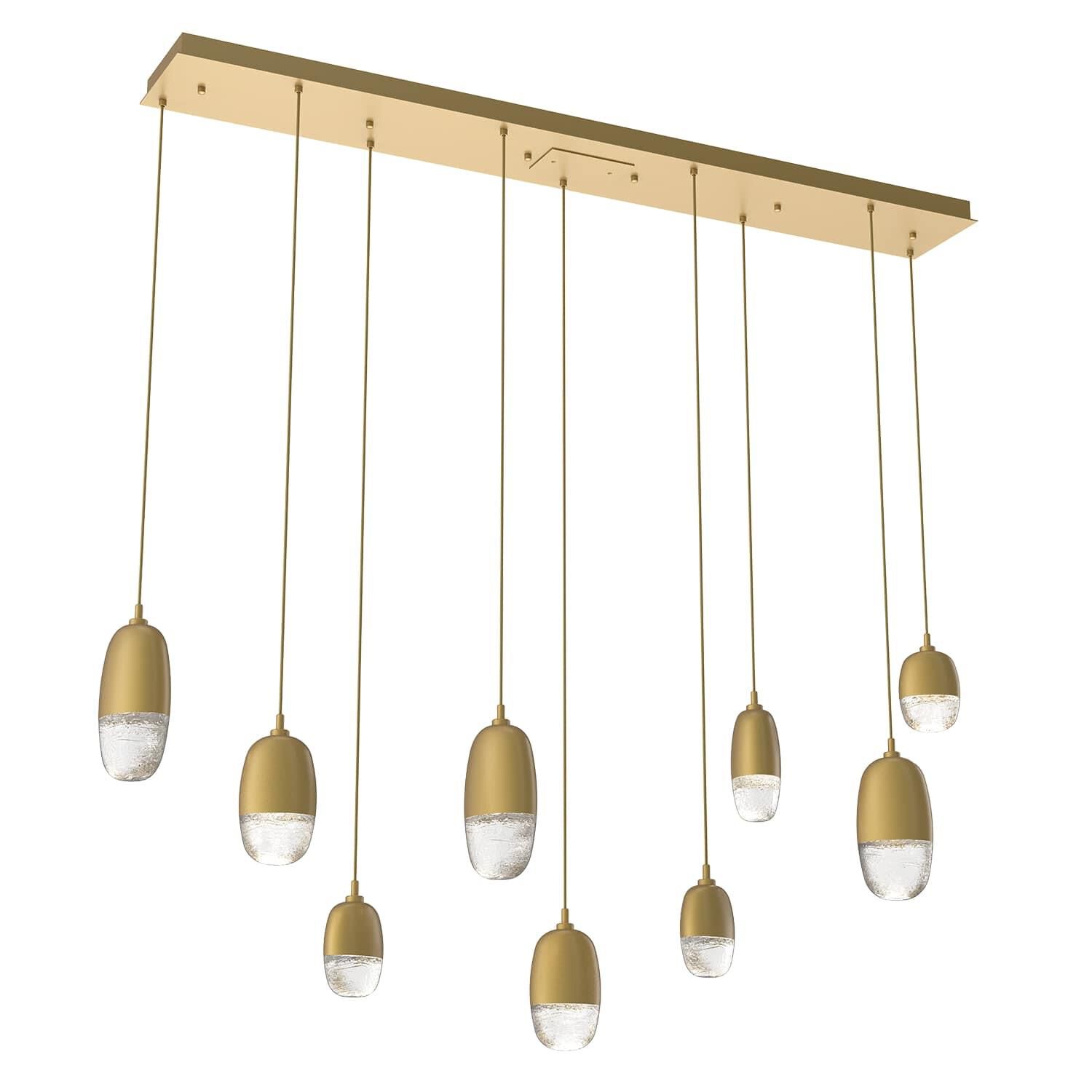 Shown in Gilded Brass finish