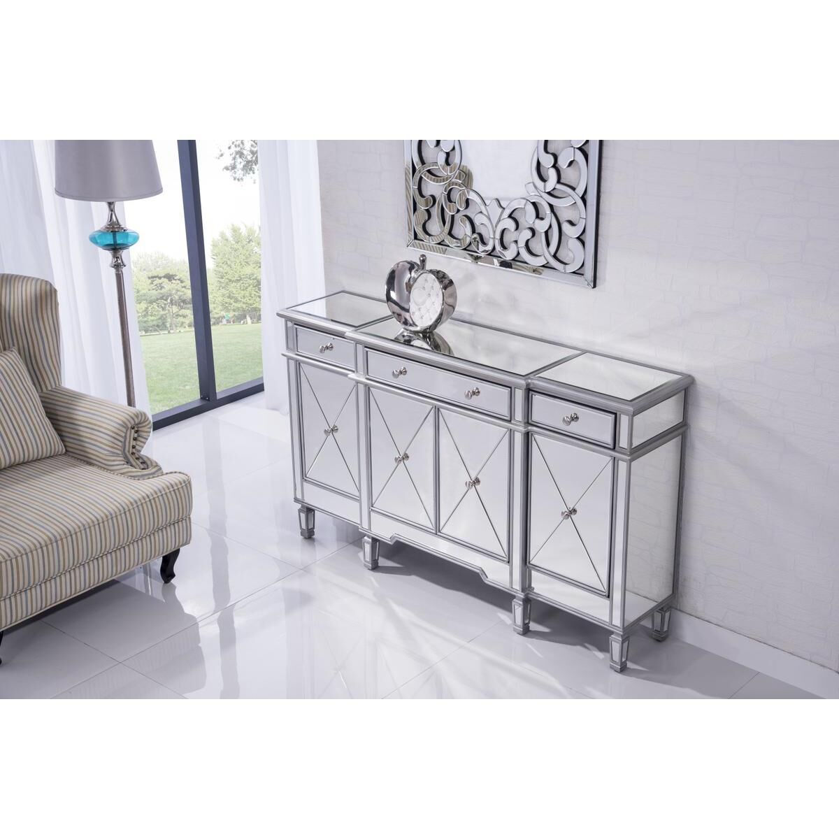 Contempo Credenza by Elegant Decor