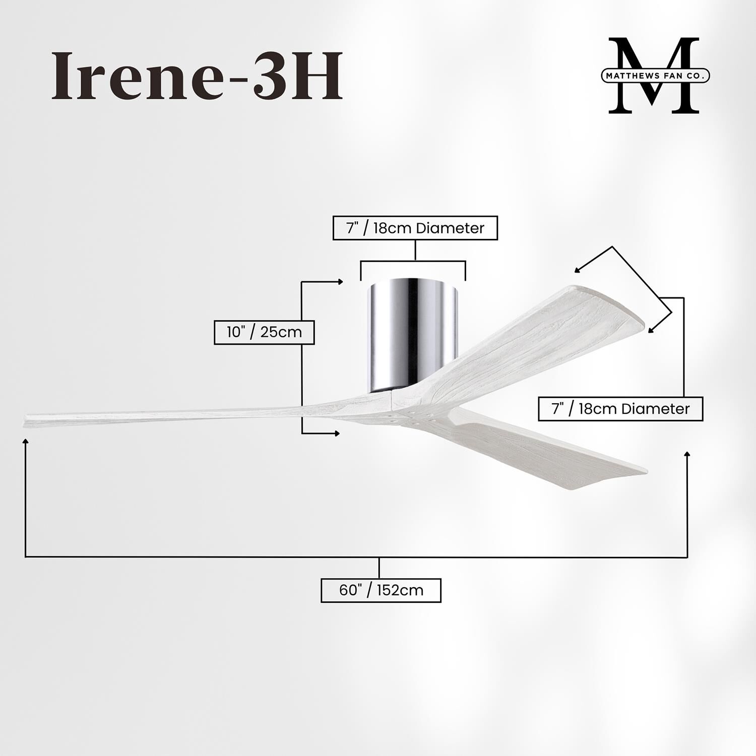 Shown in Polished Chrome finish