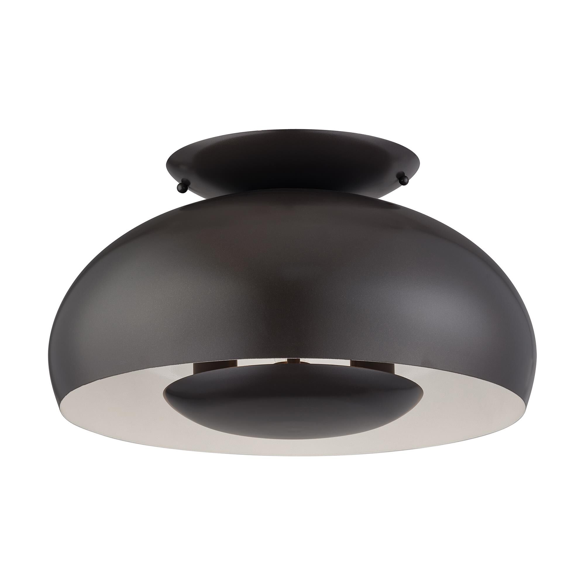 Domma 17 Inch Semi Flush Mount by Livex Lighting