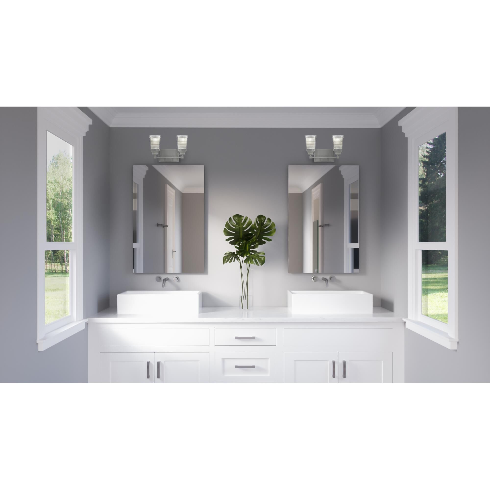 14 Inch 2 Light Bath Vanity Light by Quoizel