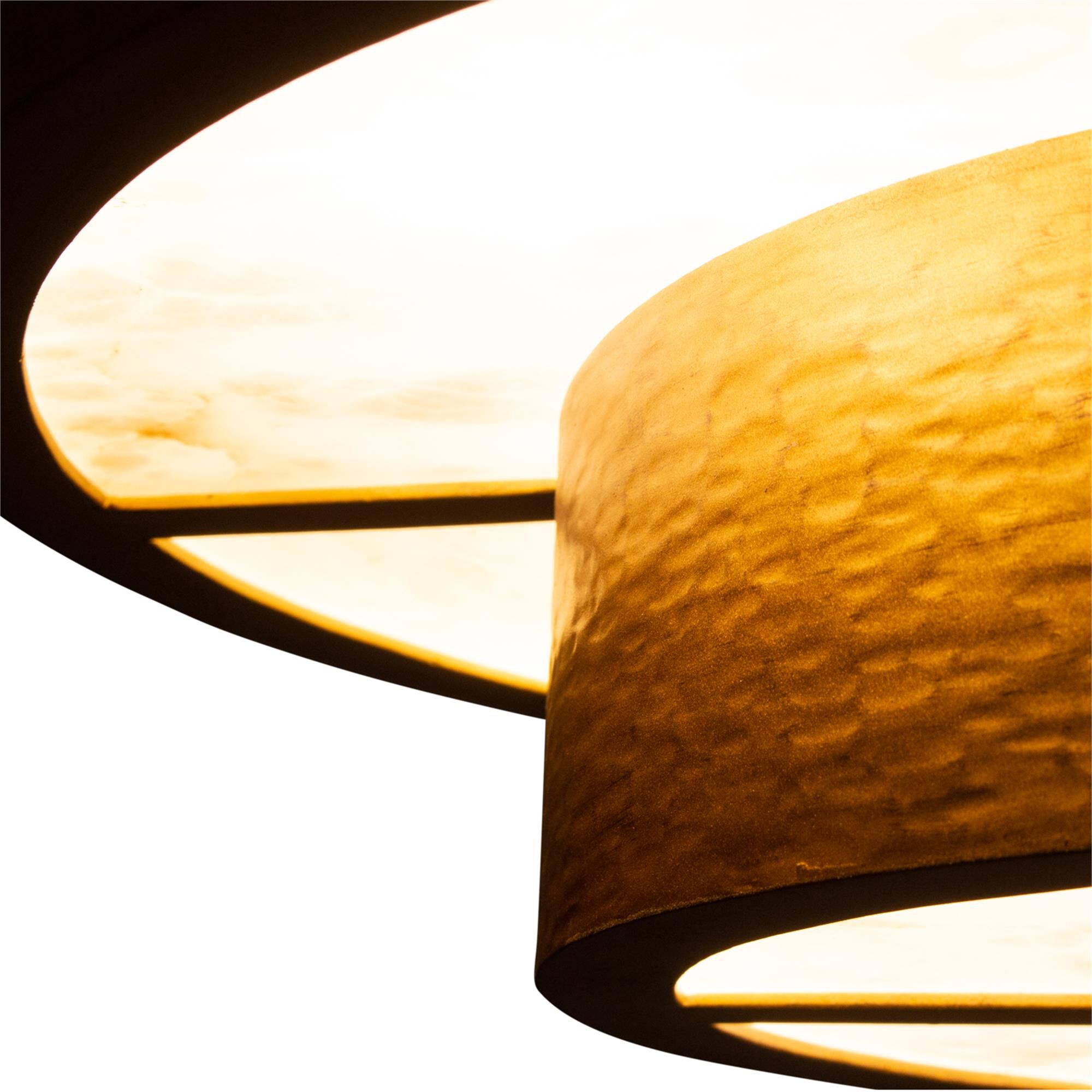 Shown in Rustic Gold finish