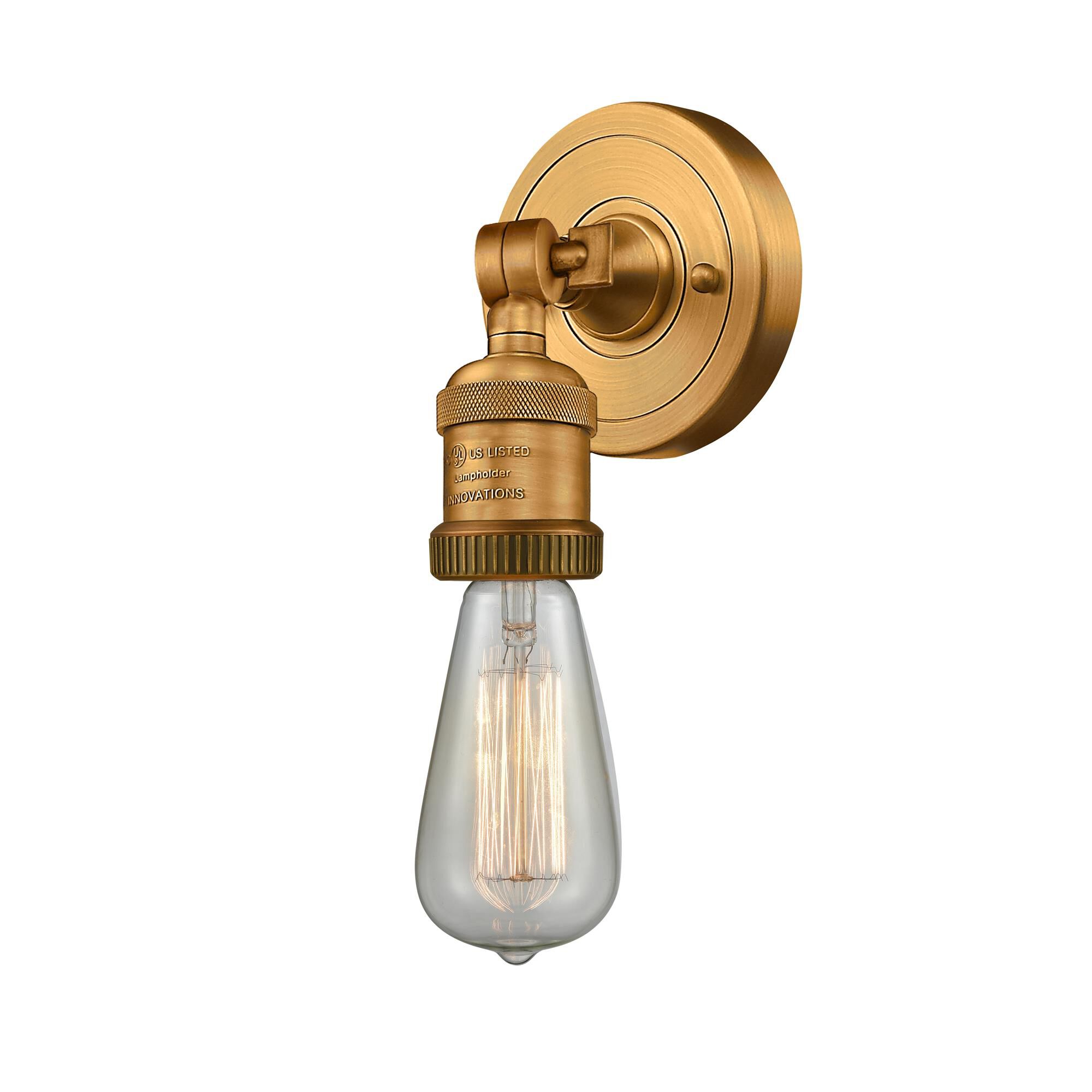 Shown in Brushed Brass finish