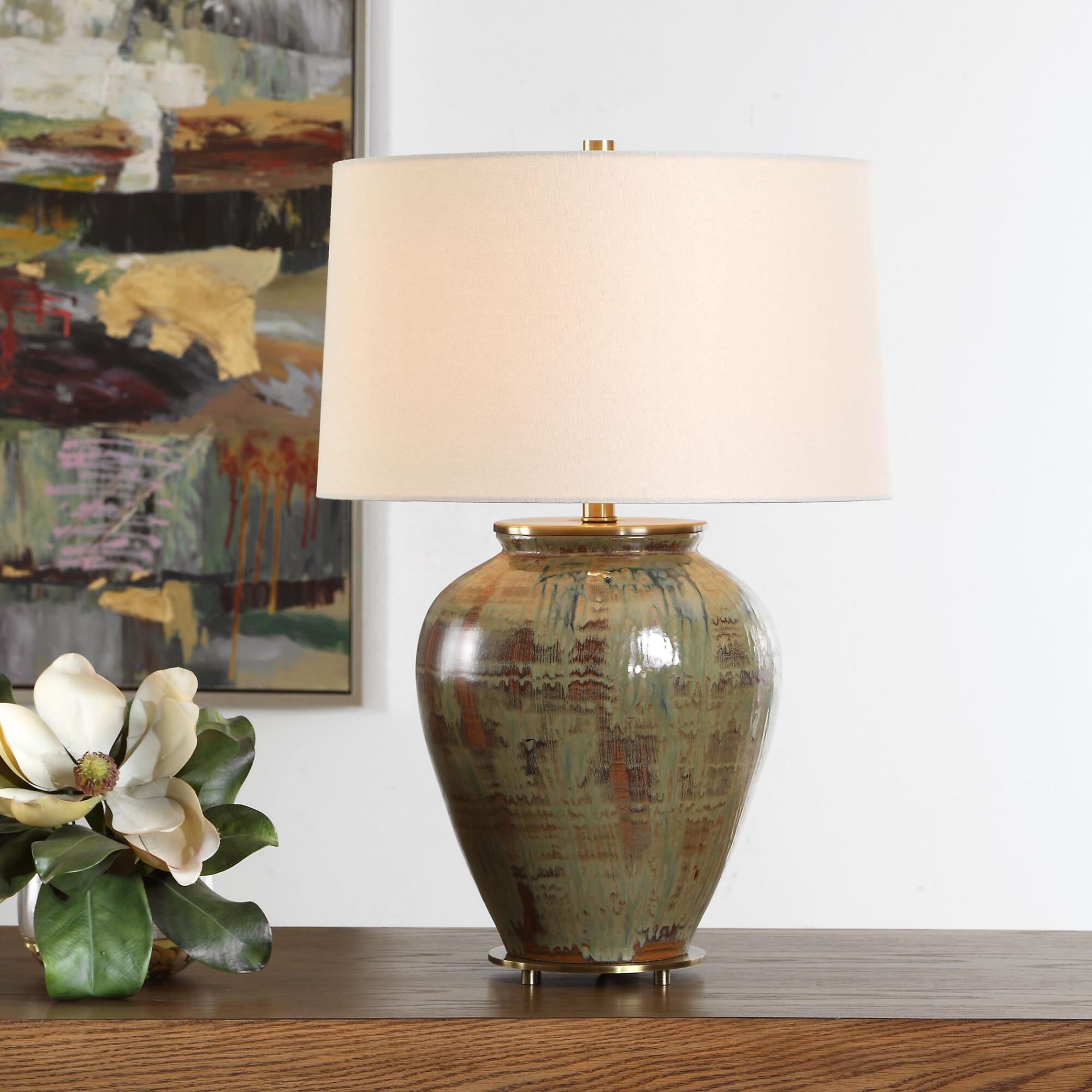 Osvaldo Mendoza Olisa 25 Inch Table Lamp by Uttermost
