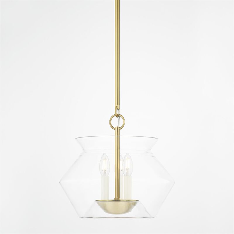 Edmonton 15 Inch Lantern Pendant by Hudson Valley Lighting