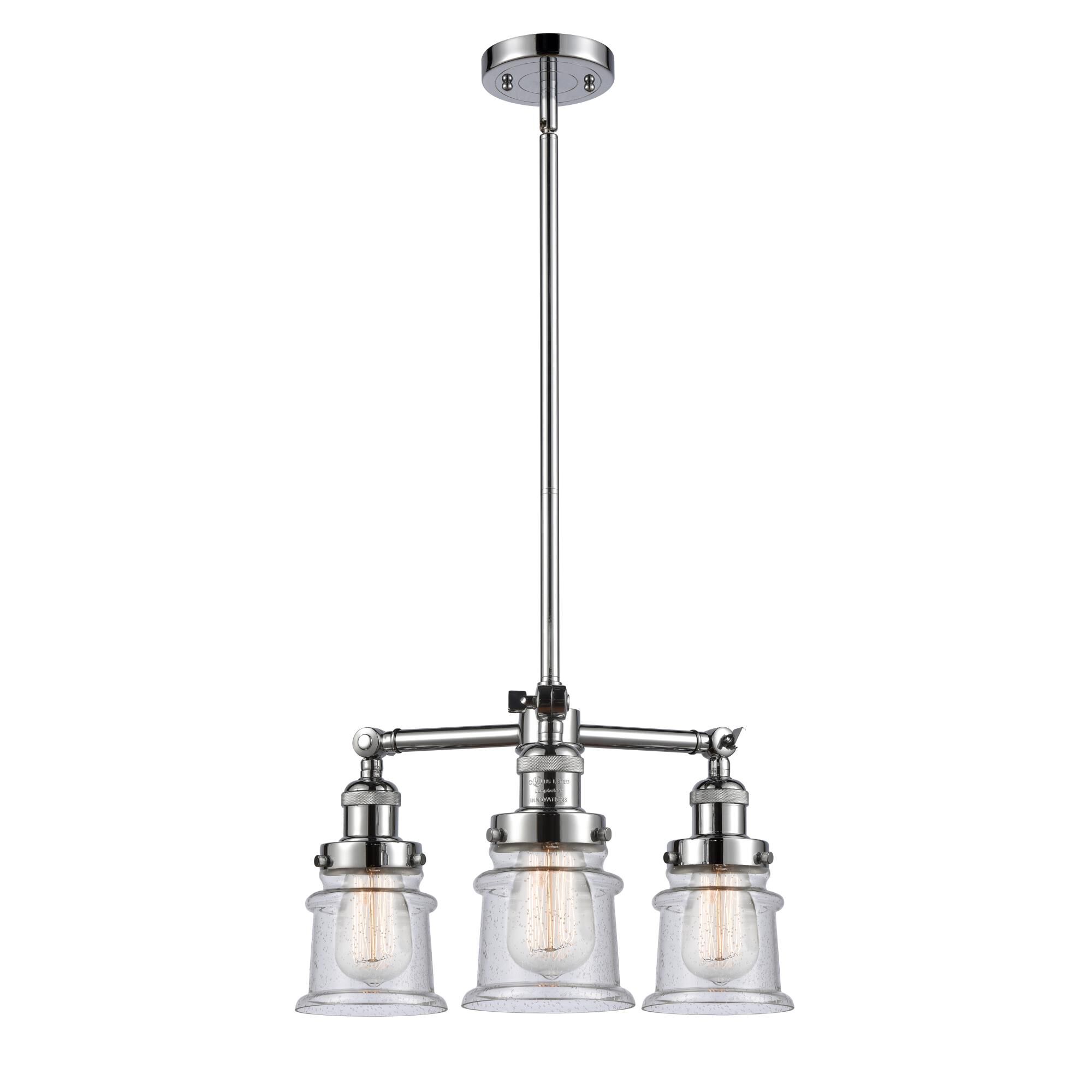 Bruno Marashlian Canton 18 Inch 3 Light Mini Chandelier by Innovations Lighting