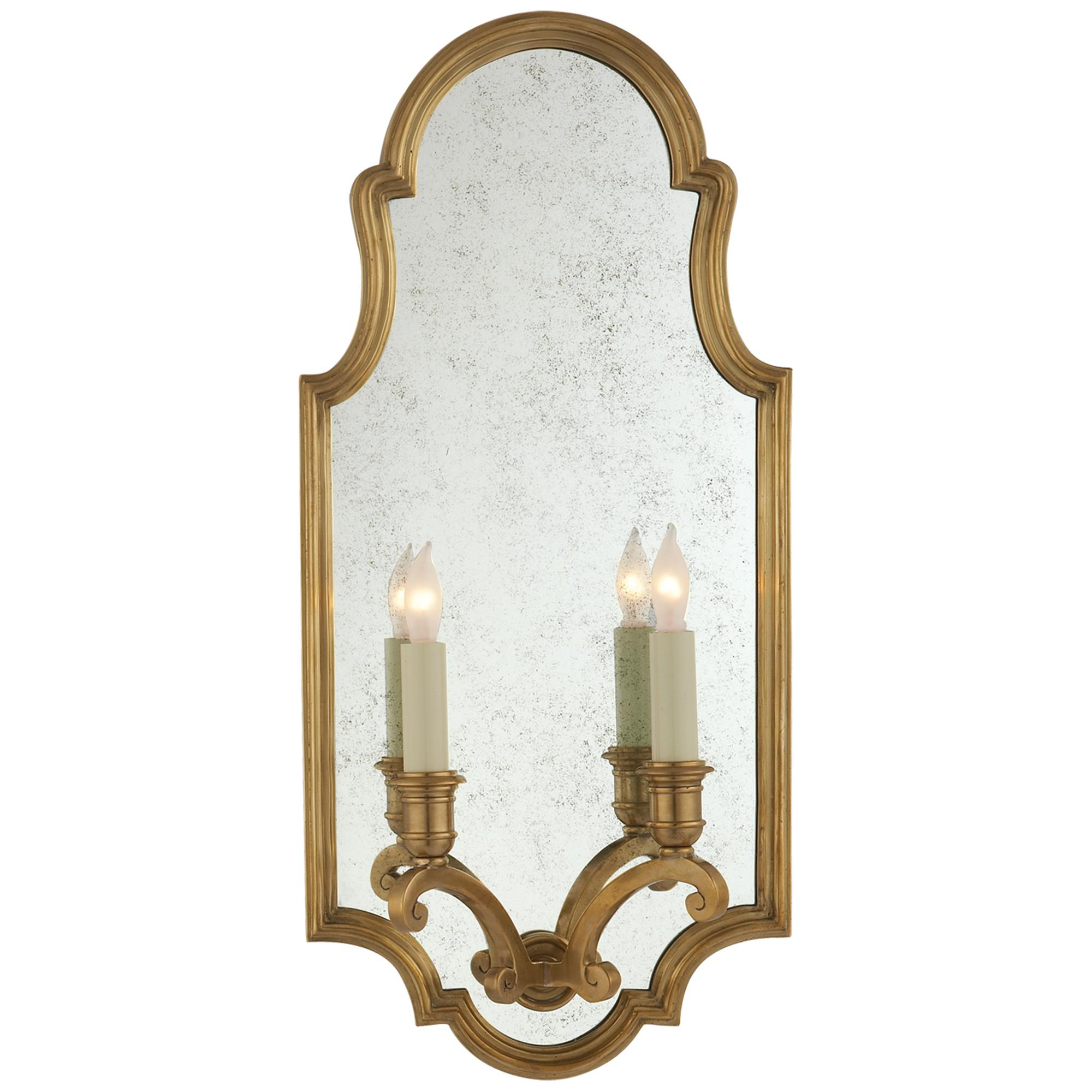 Shown in Antique-Burnished Brass finish