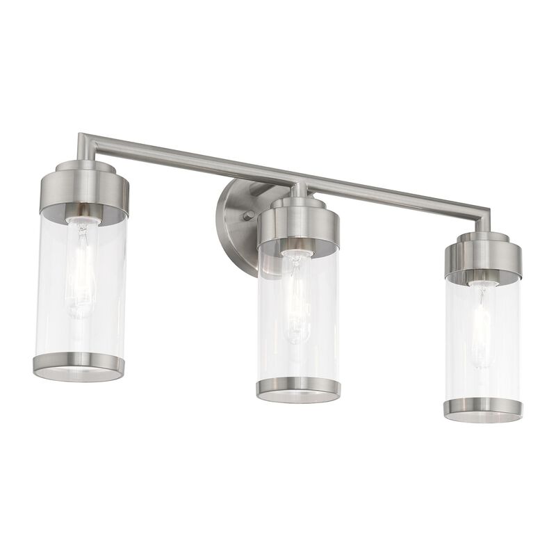 Hillcrest 23 Inch 3 Light Bath Vanity Light by Livex Lighting