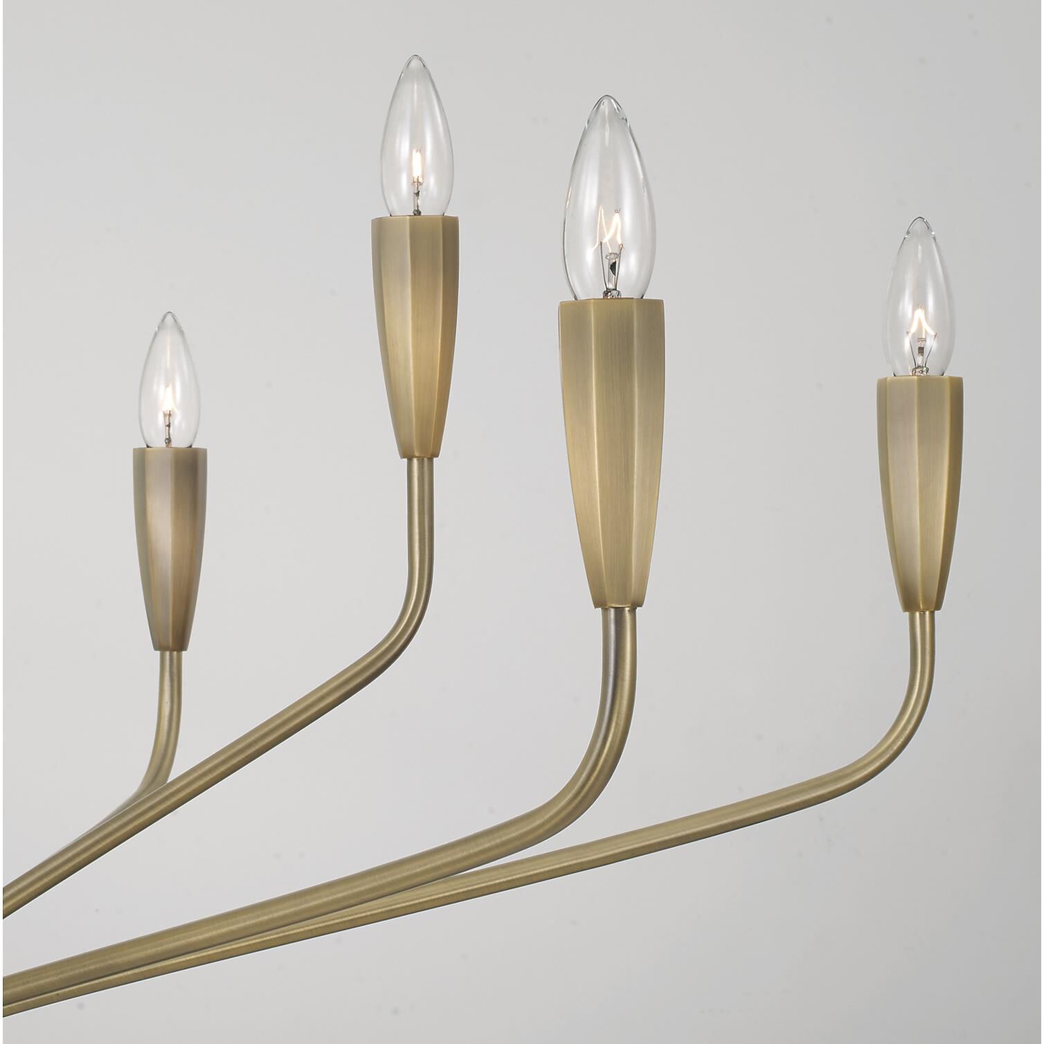 Shown in Antiqued Brass finish