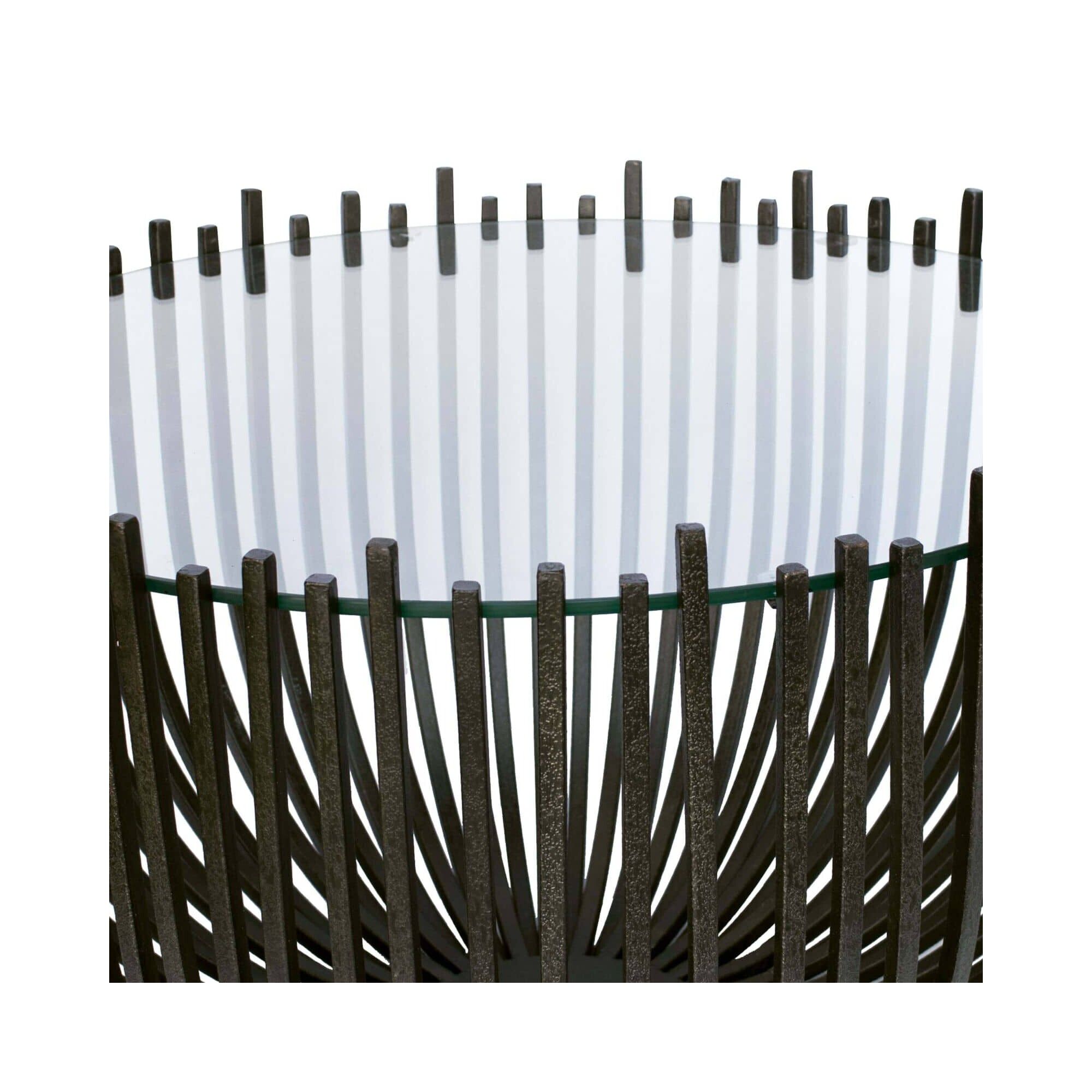 Shown in Blackened Iron finish