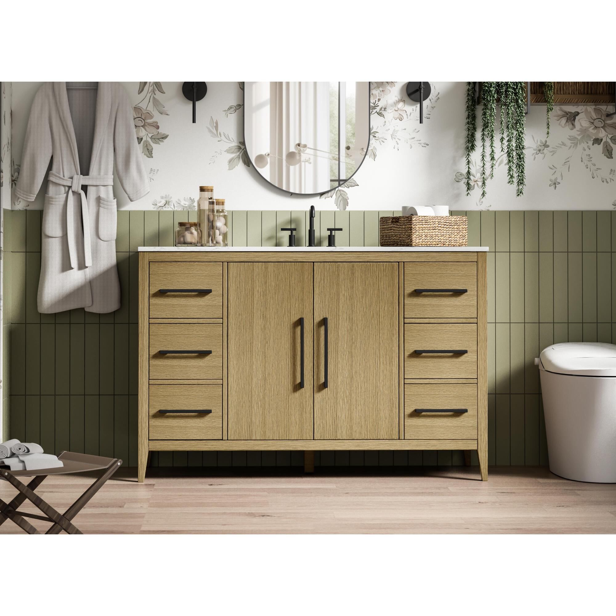 Millie 54 Inch Bath Vanity by Elegant Dcor