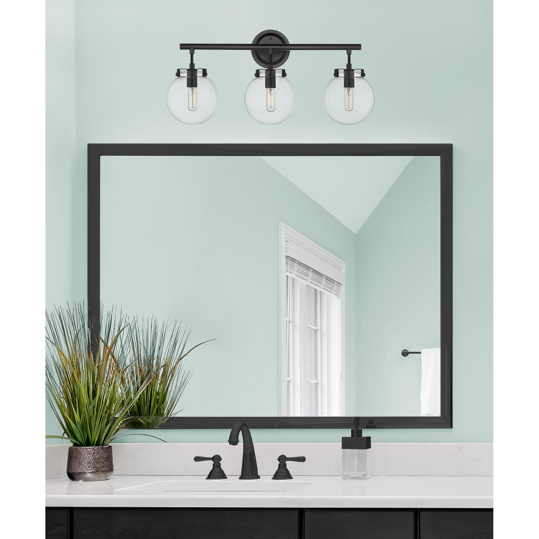 Bruno Marashlian Span 24 Inch 3 Light LED Bath Vanity Light by Innovations Lighting