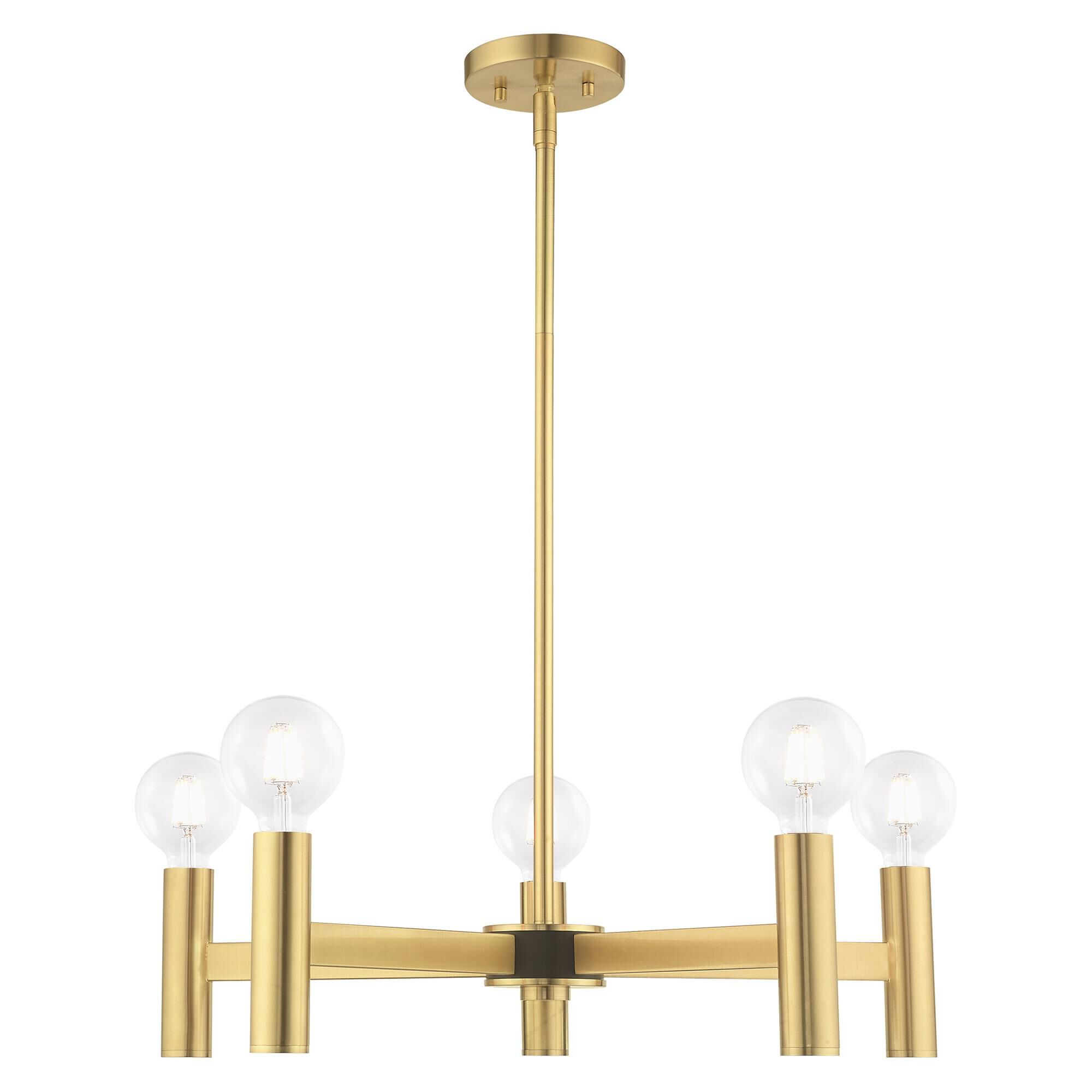 Copenhagen 5 Light Chandelier by Livex Lighting
