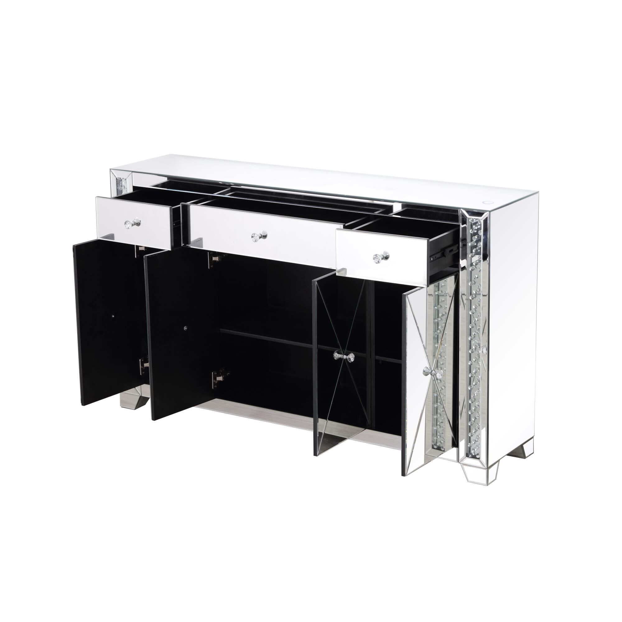 Raiden End Table by Elegant Decor