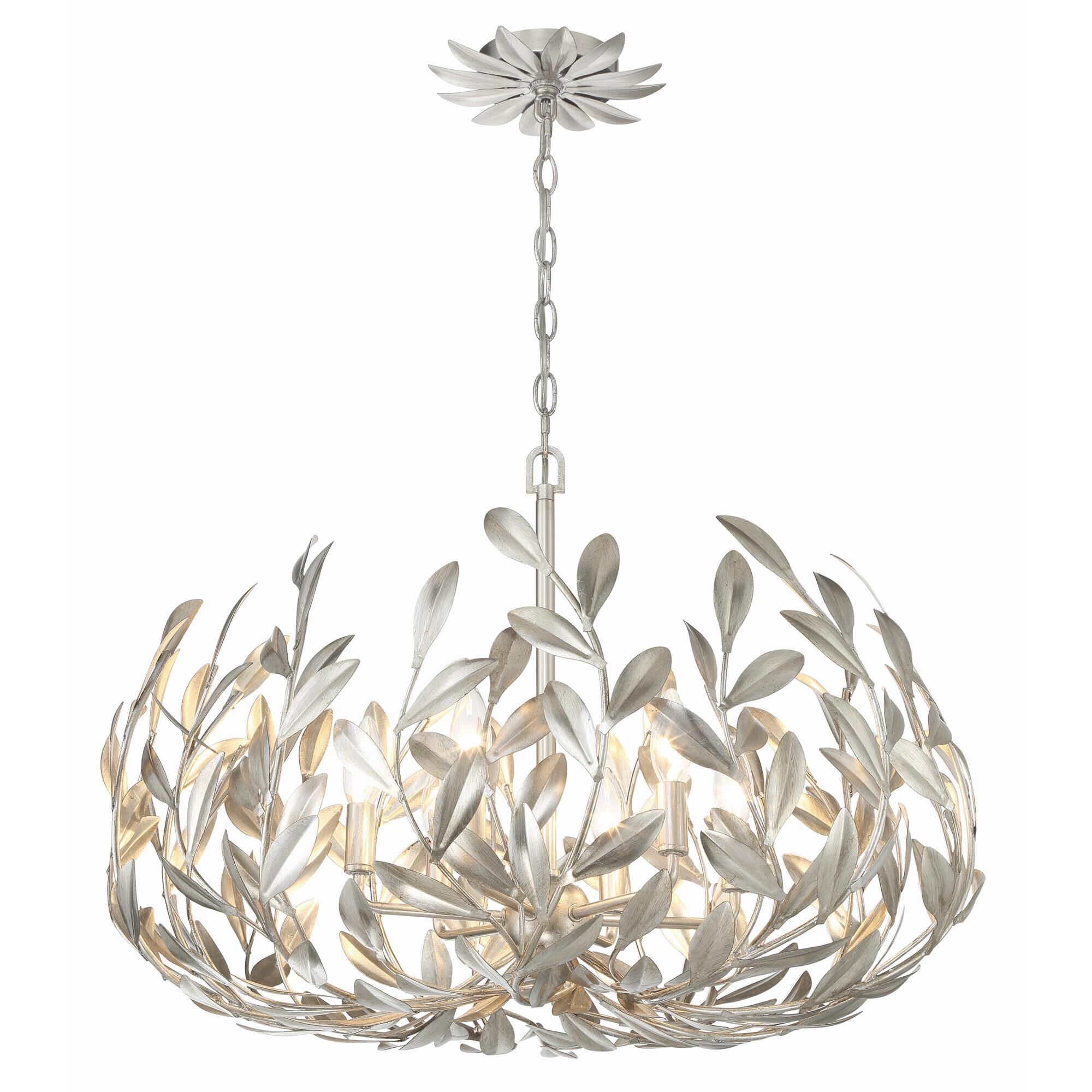 Shown in Antique Silver finish