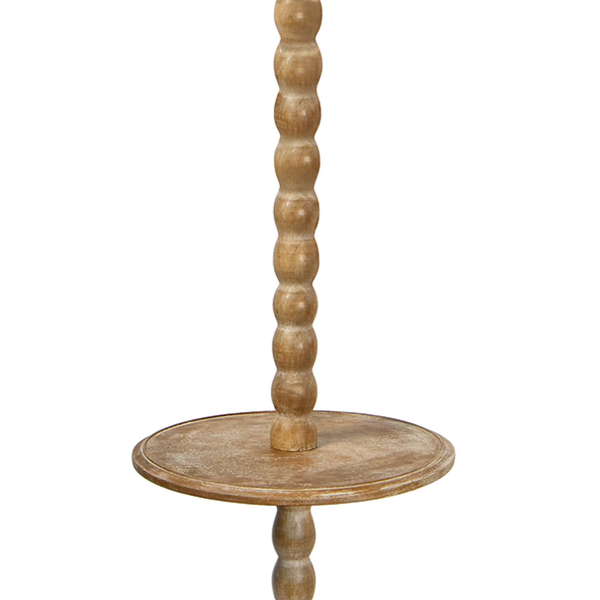 Shown in Natural finish and Linen shade