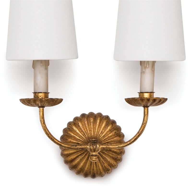 Clove Medium 2 Light Wall Sconce by Regina Andrew